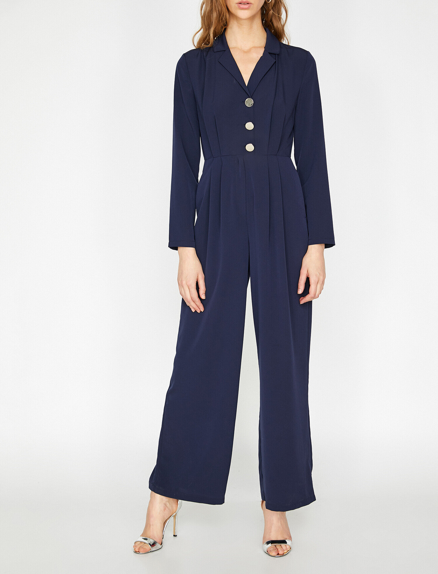 Düğme Detaylı Tulum