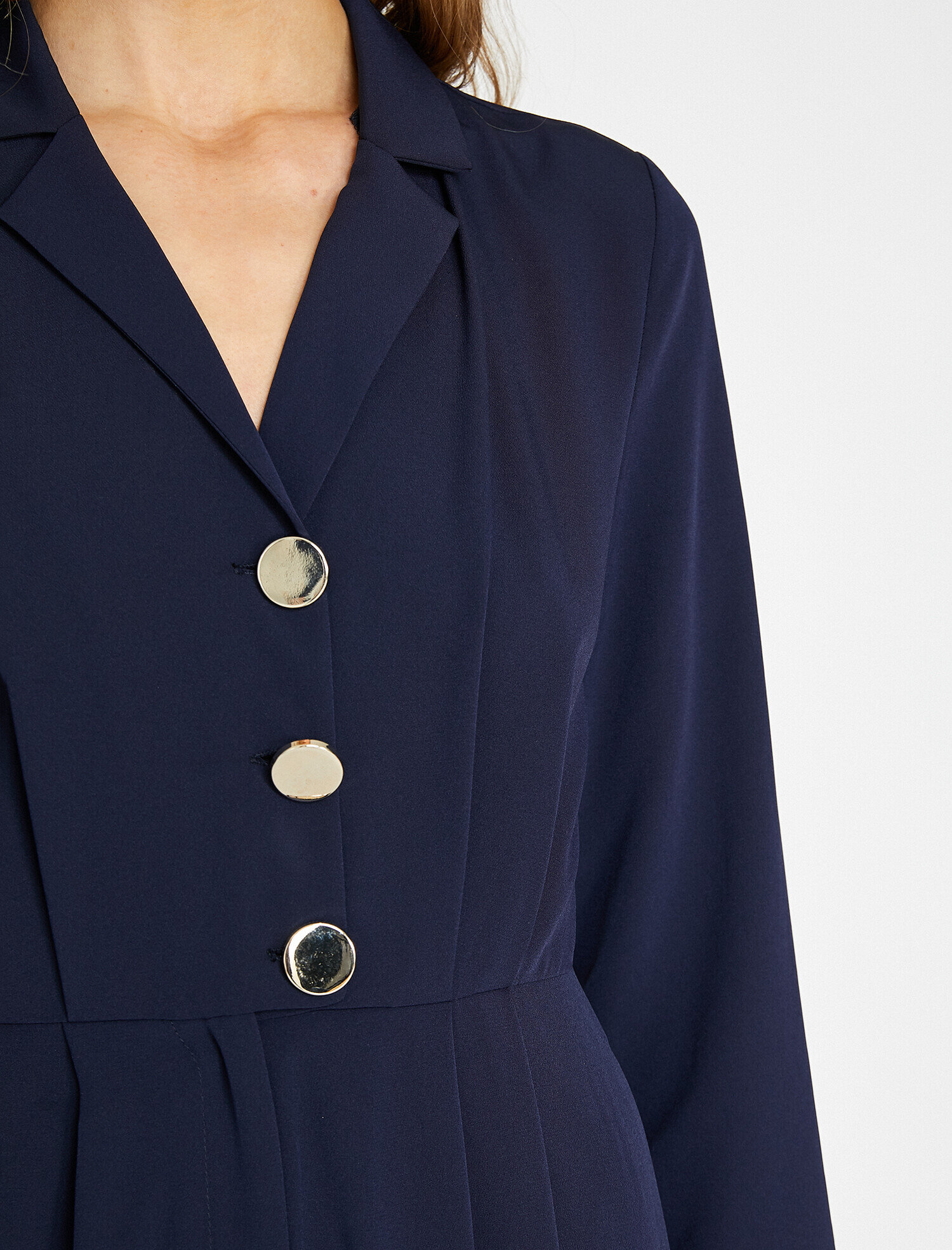 Düğme Detaylı Tulum