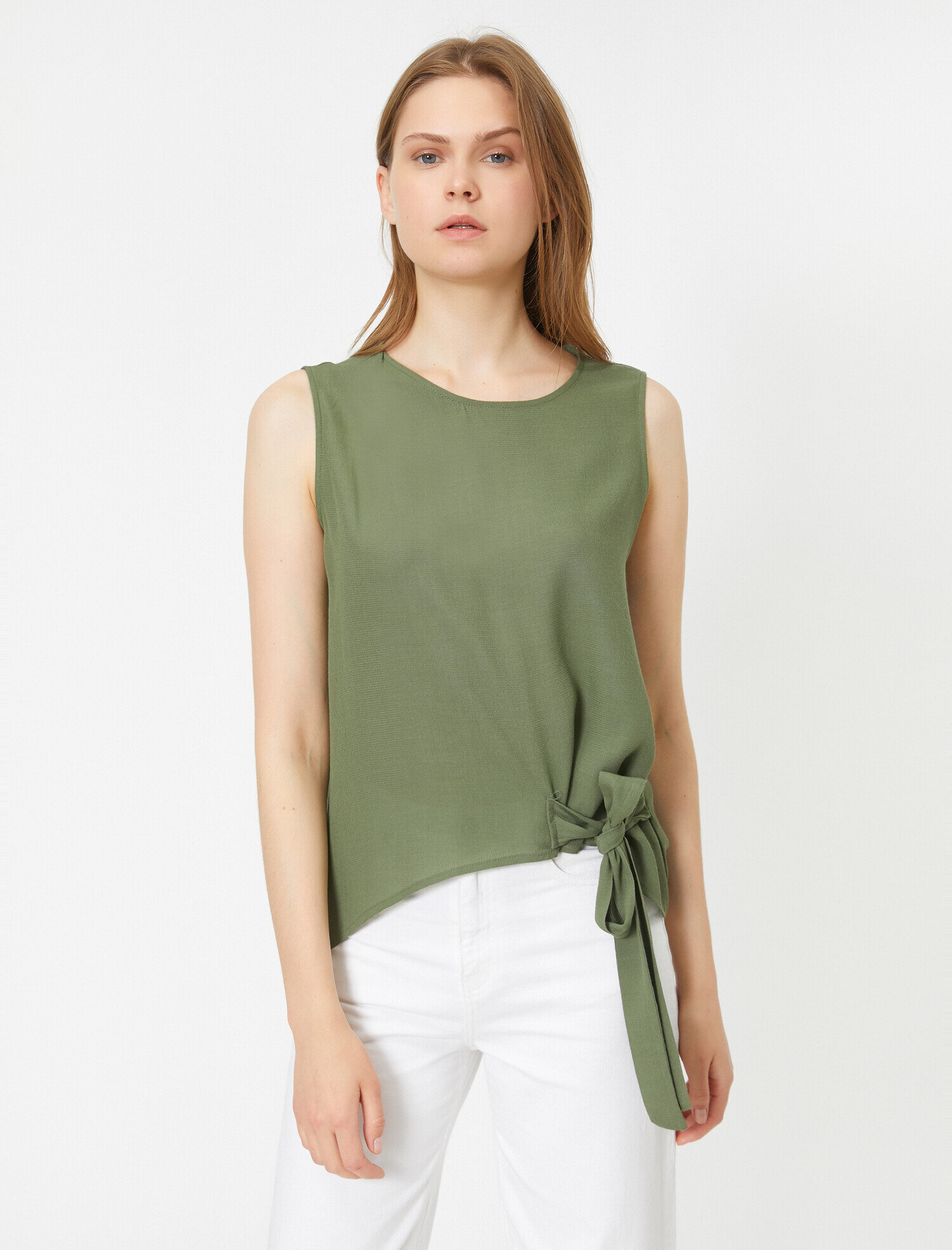   Bağlama Detaylı Gömlek