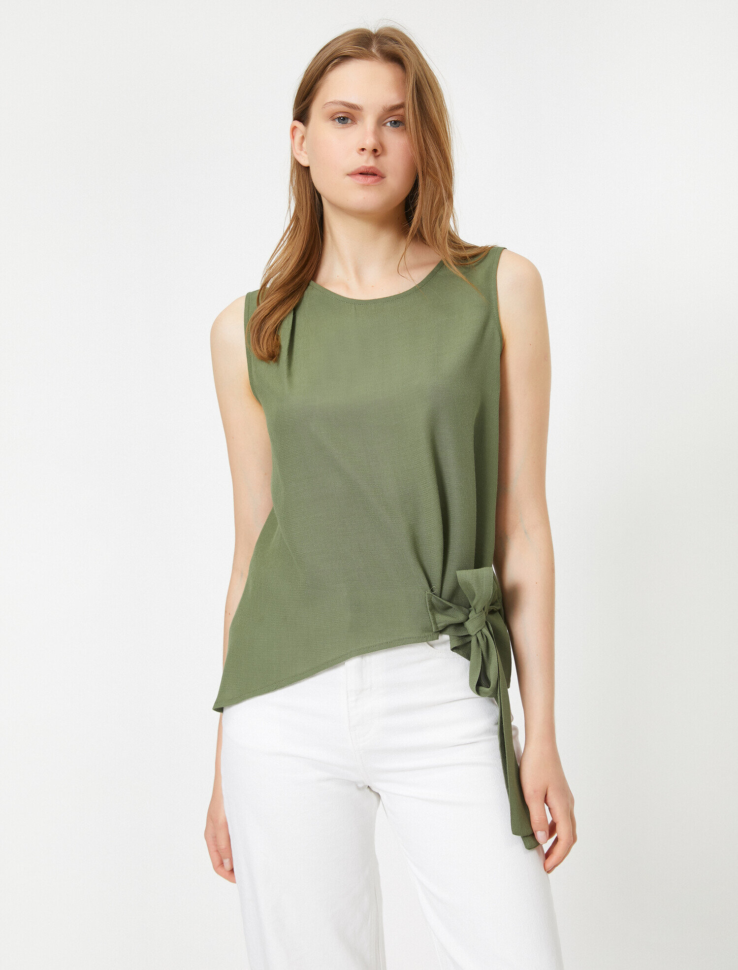   Bağlama Detaylı Gömlek