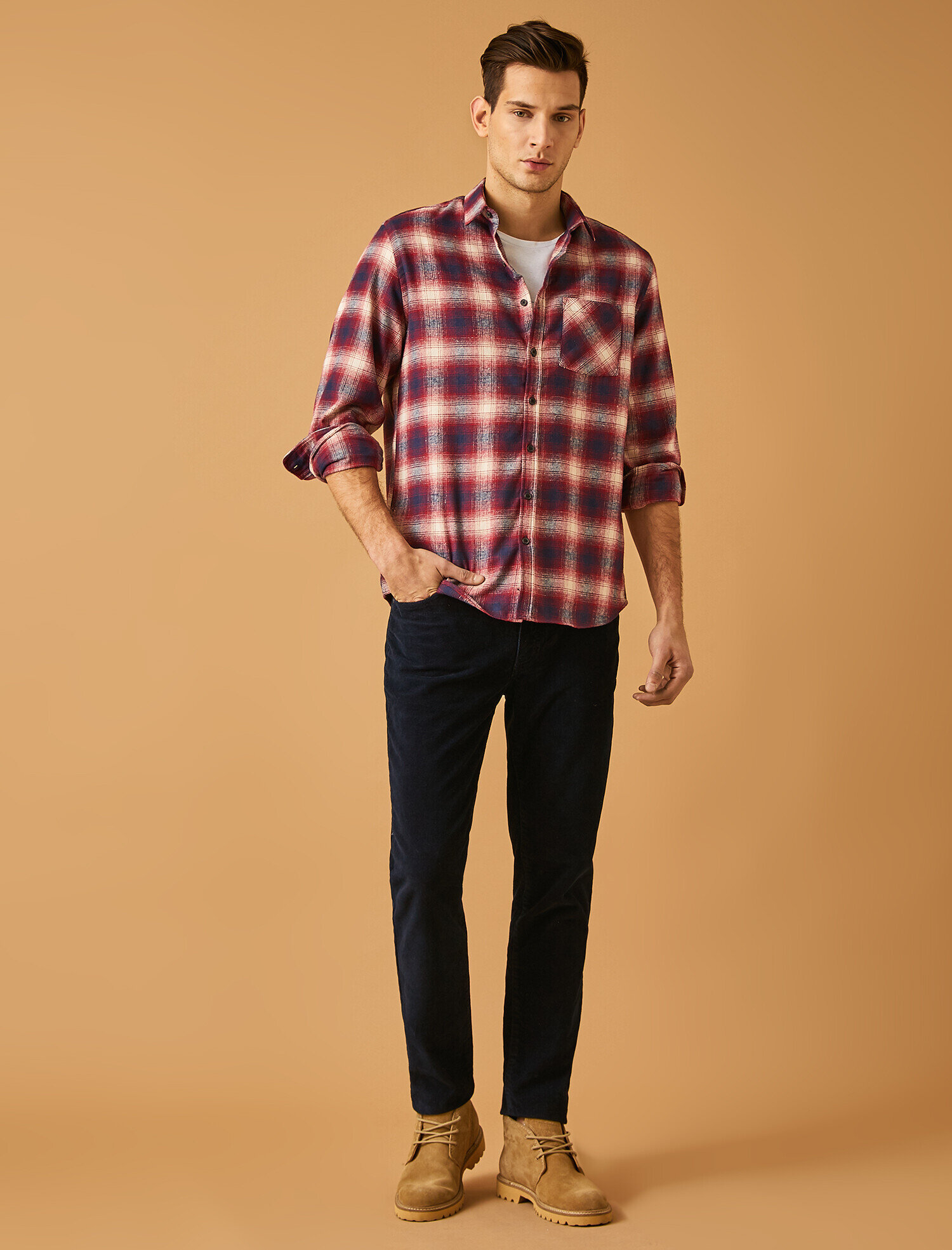   Cep Detaylı Pantolon