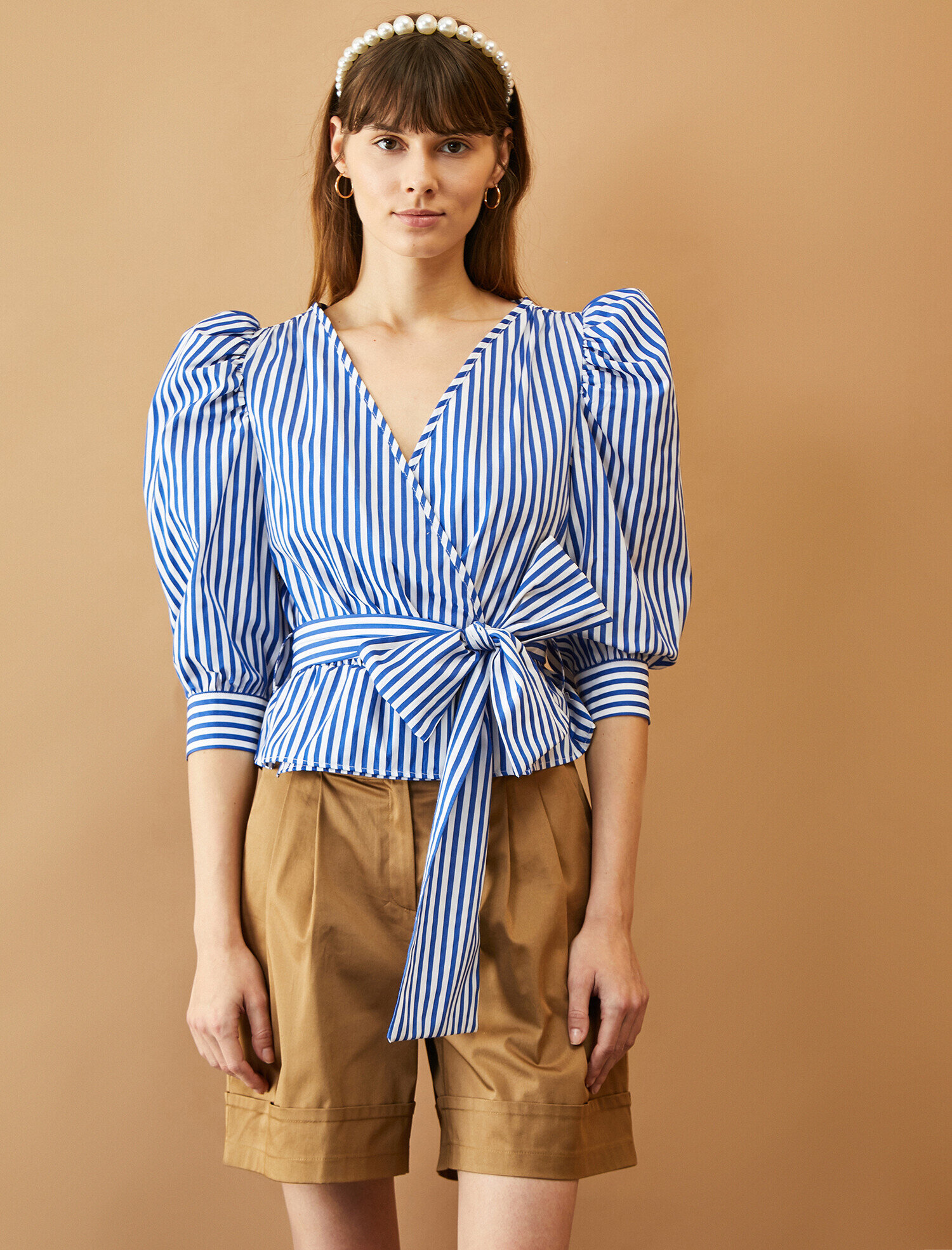   Beli Bağlamalı Bluz