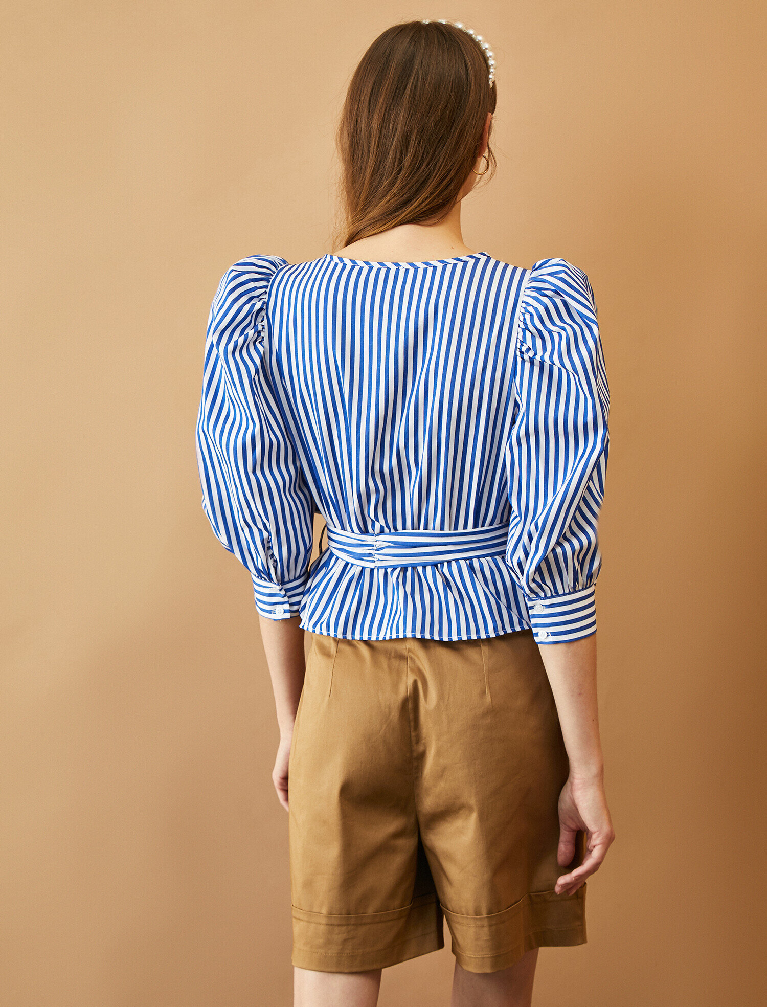   Beli Bağlamalı Bluz