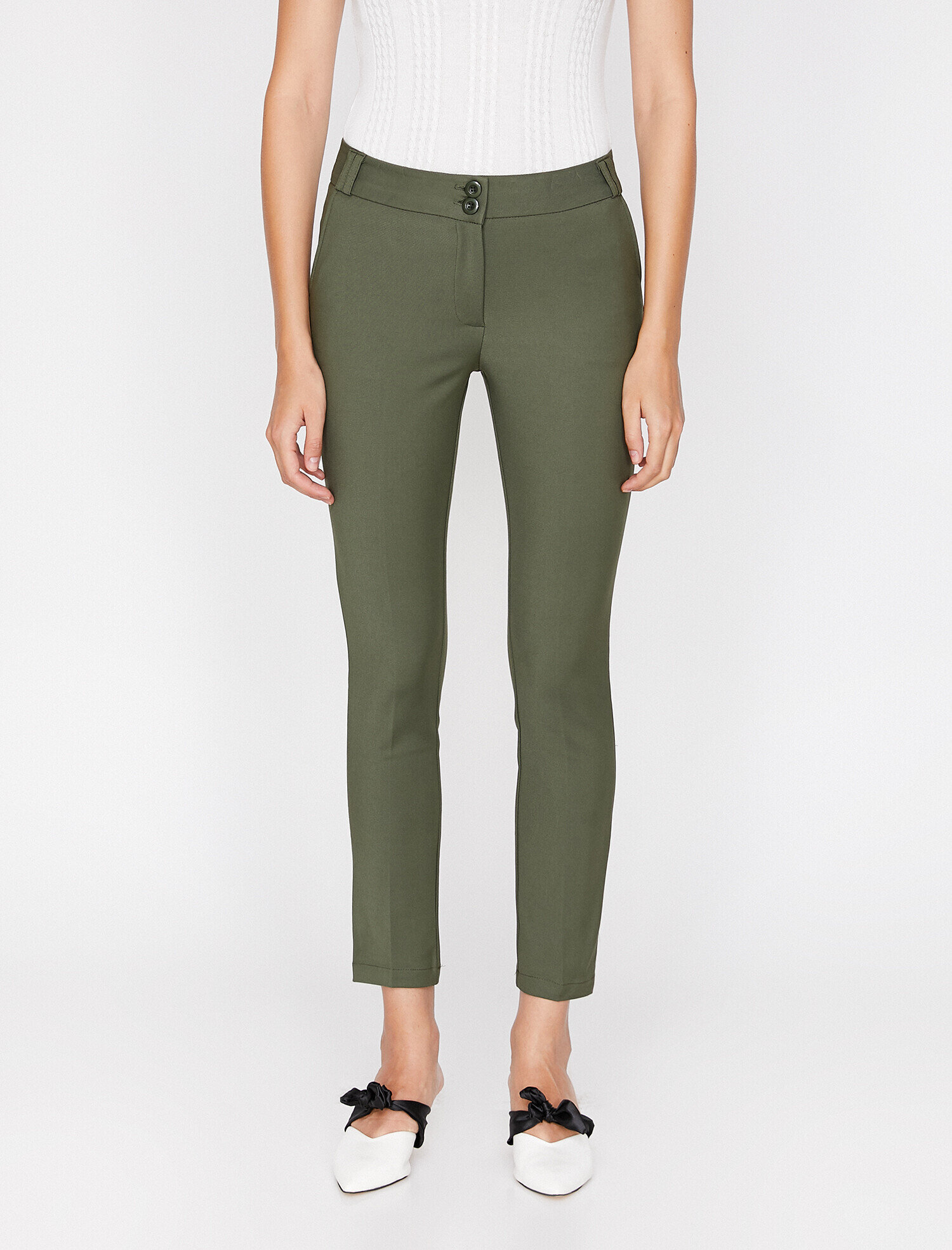   Cep Detaylı Pantolon