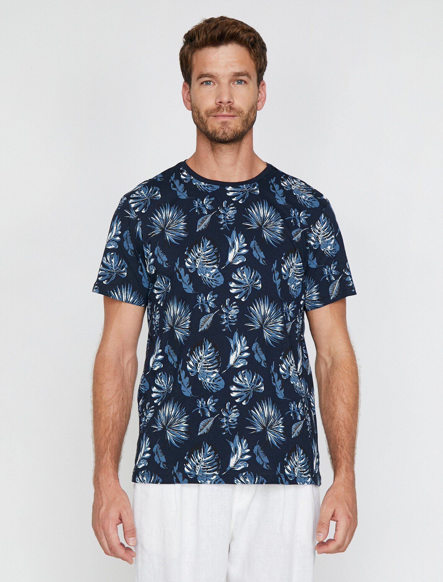   Desenli Tişört Kısa Kollu