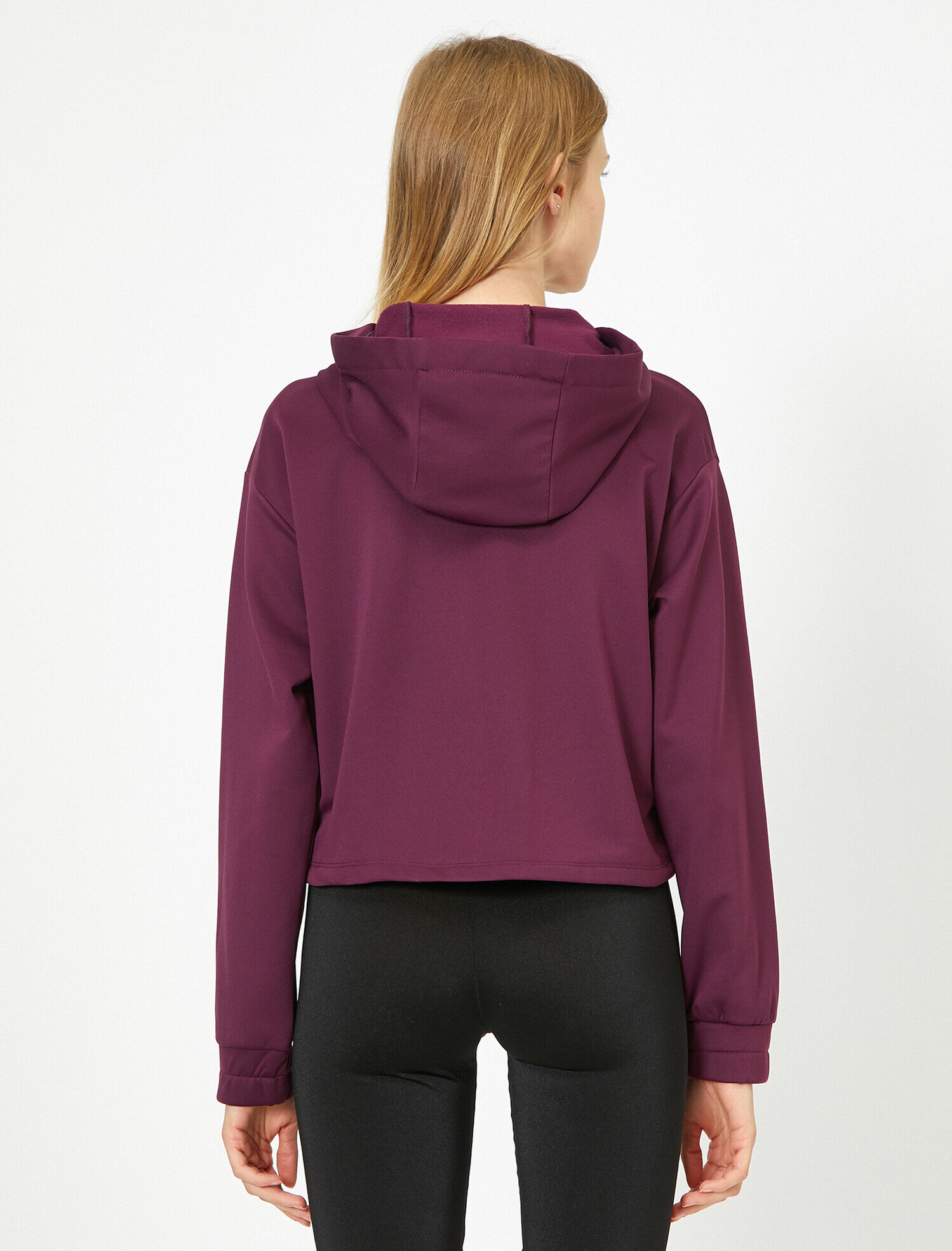   Spor Kapşonlu Sweatshirt