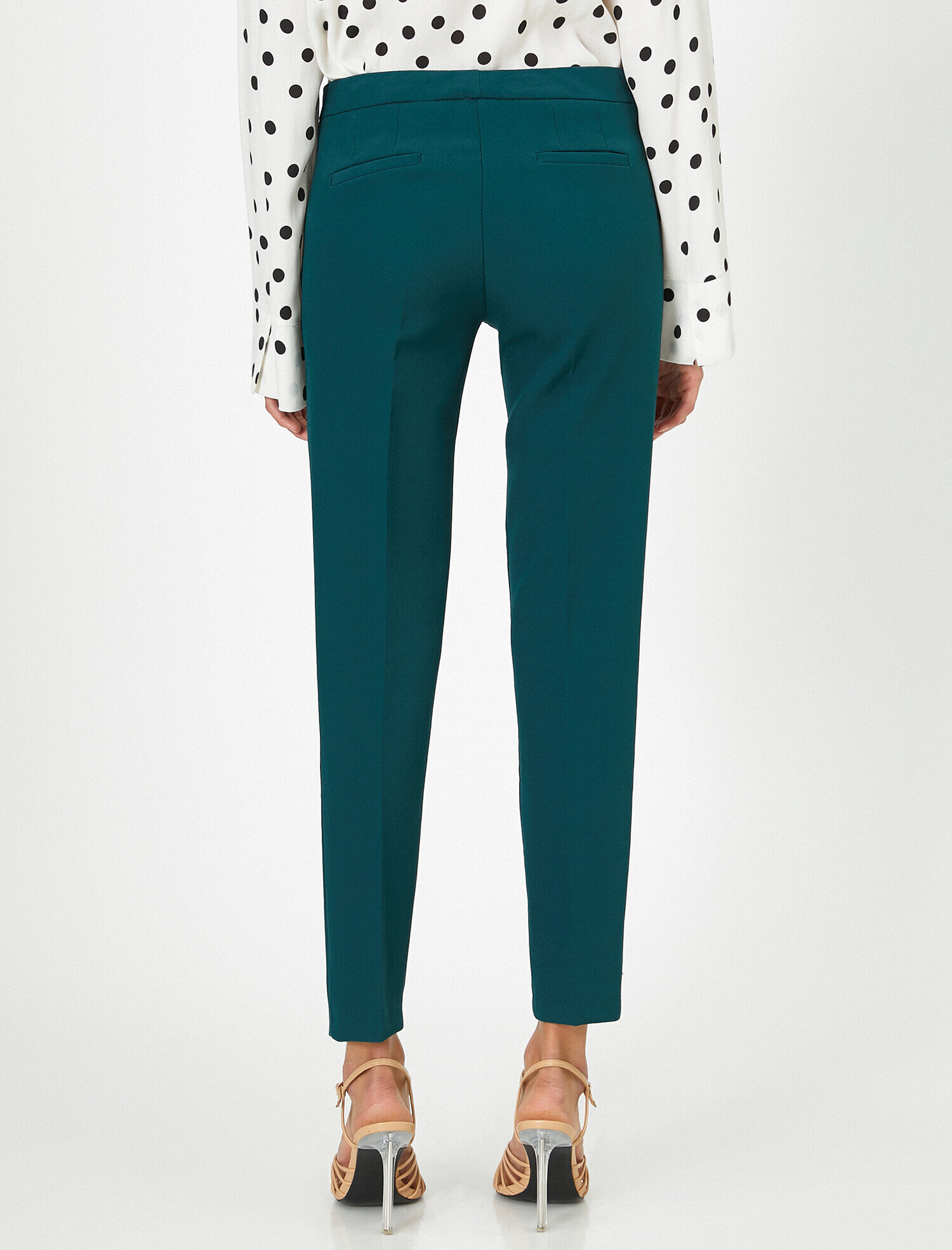   Düğme Detaylı Pantolon