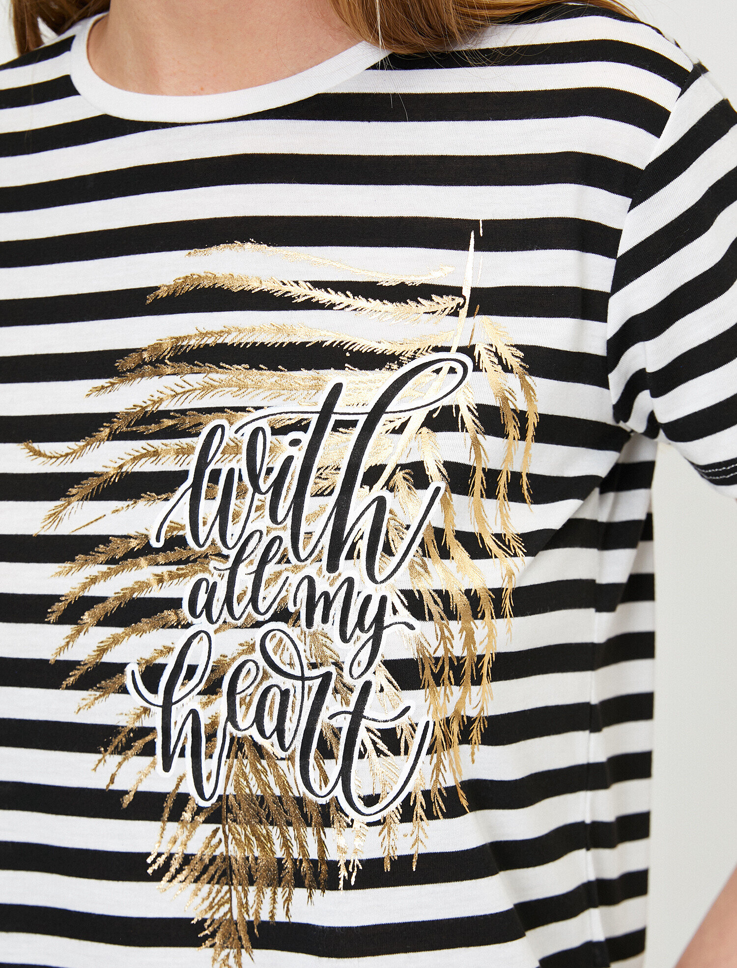   Yazılı Baskılı Tişört