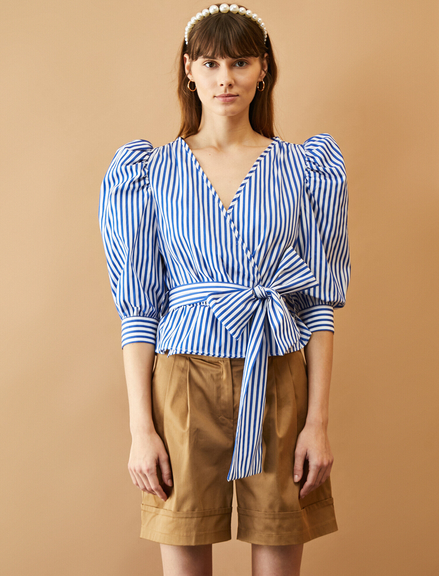   Beli Bağlamalı Bluz