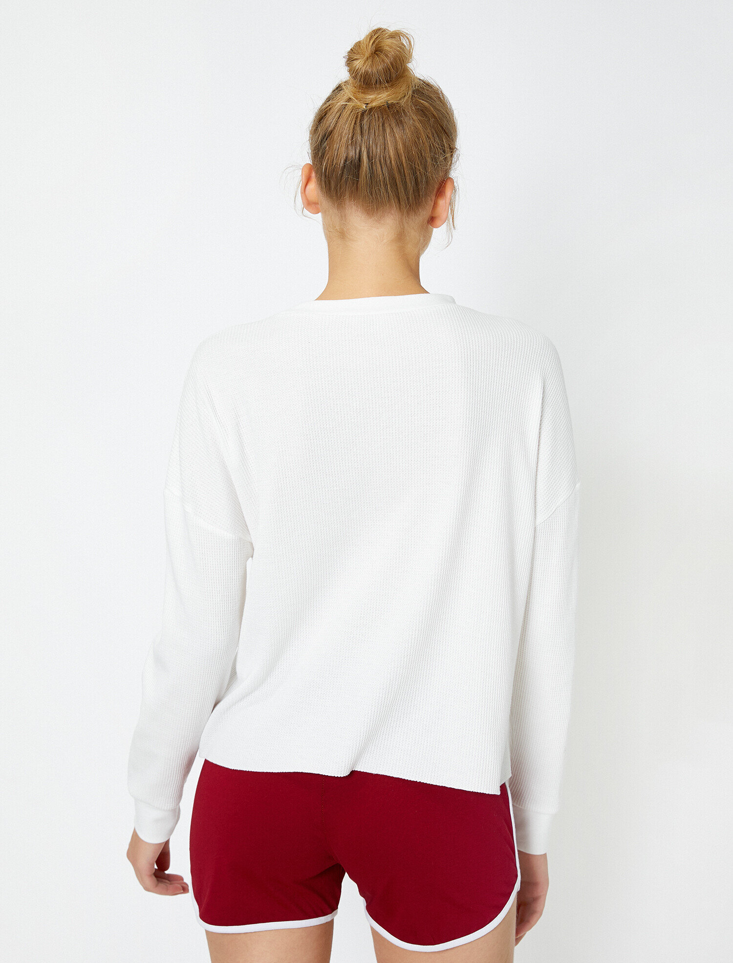   Yazılı Baskılı Sweatshirt