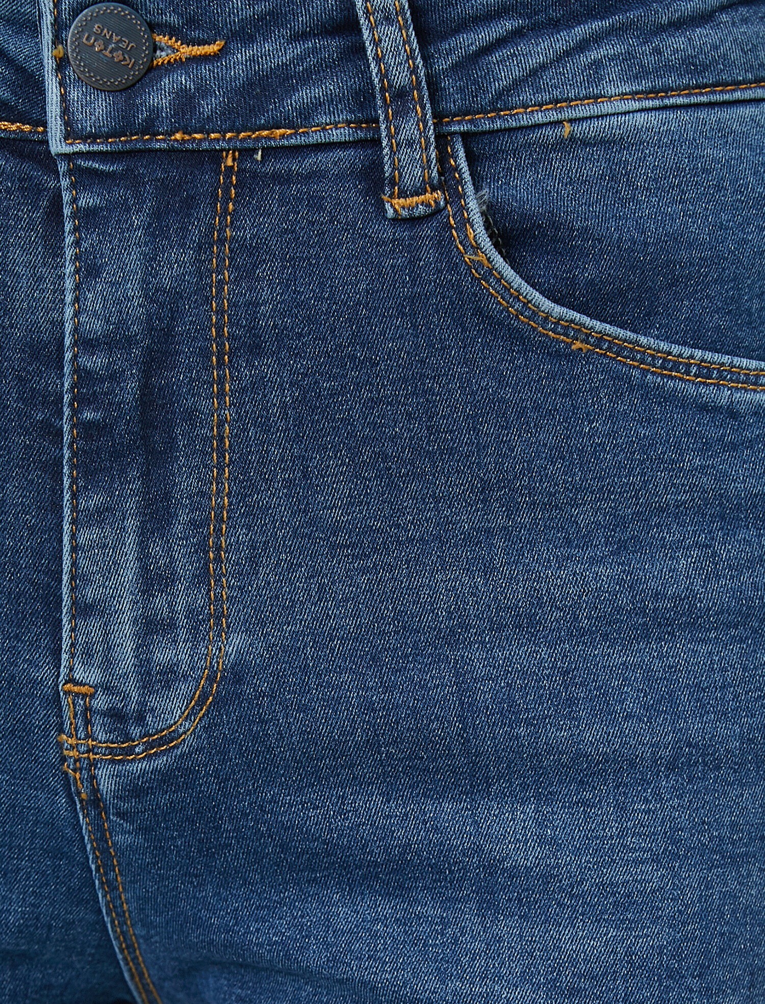   Carmen Jean - Yüksek Bel Dar Kesim Dar Paça Pantolon