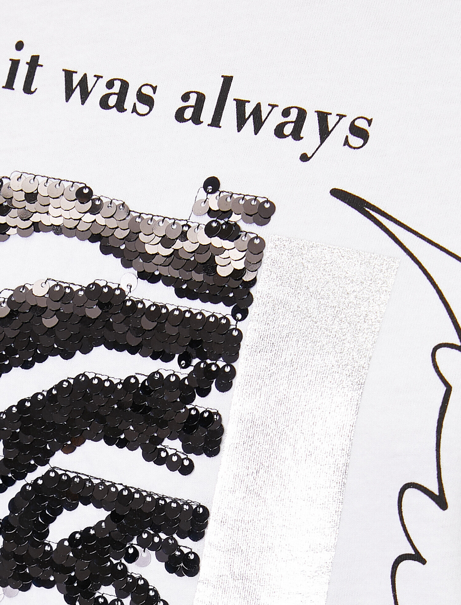   Yazılı Baskılı Tişört