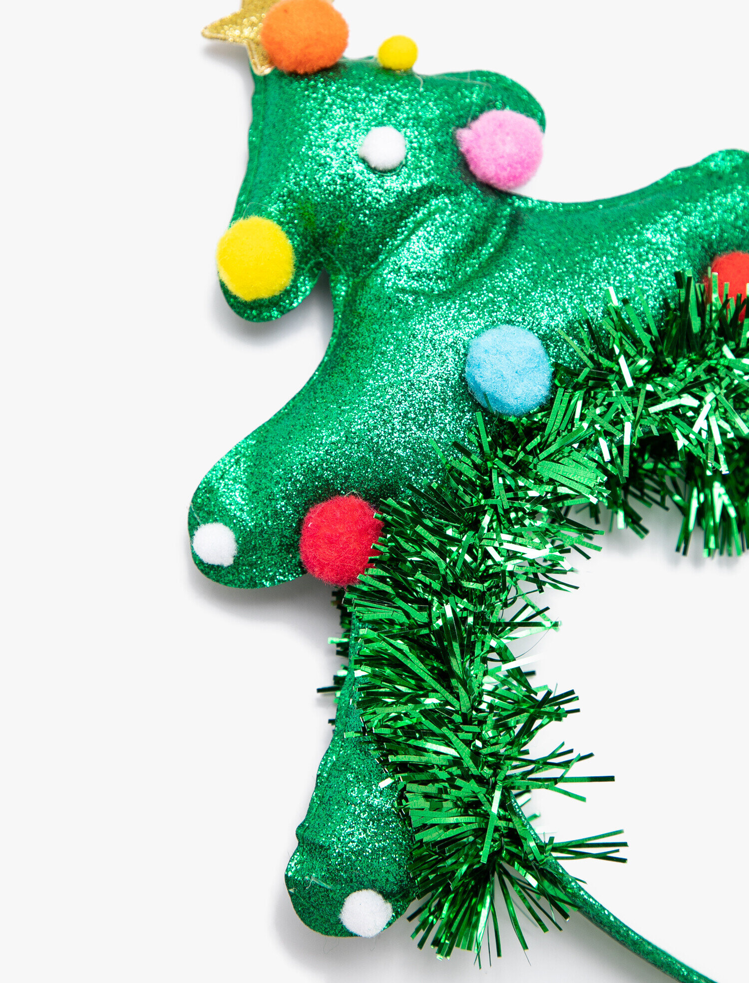  Kadın Yılbaşı Temalı Saç Aksesuarı