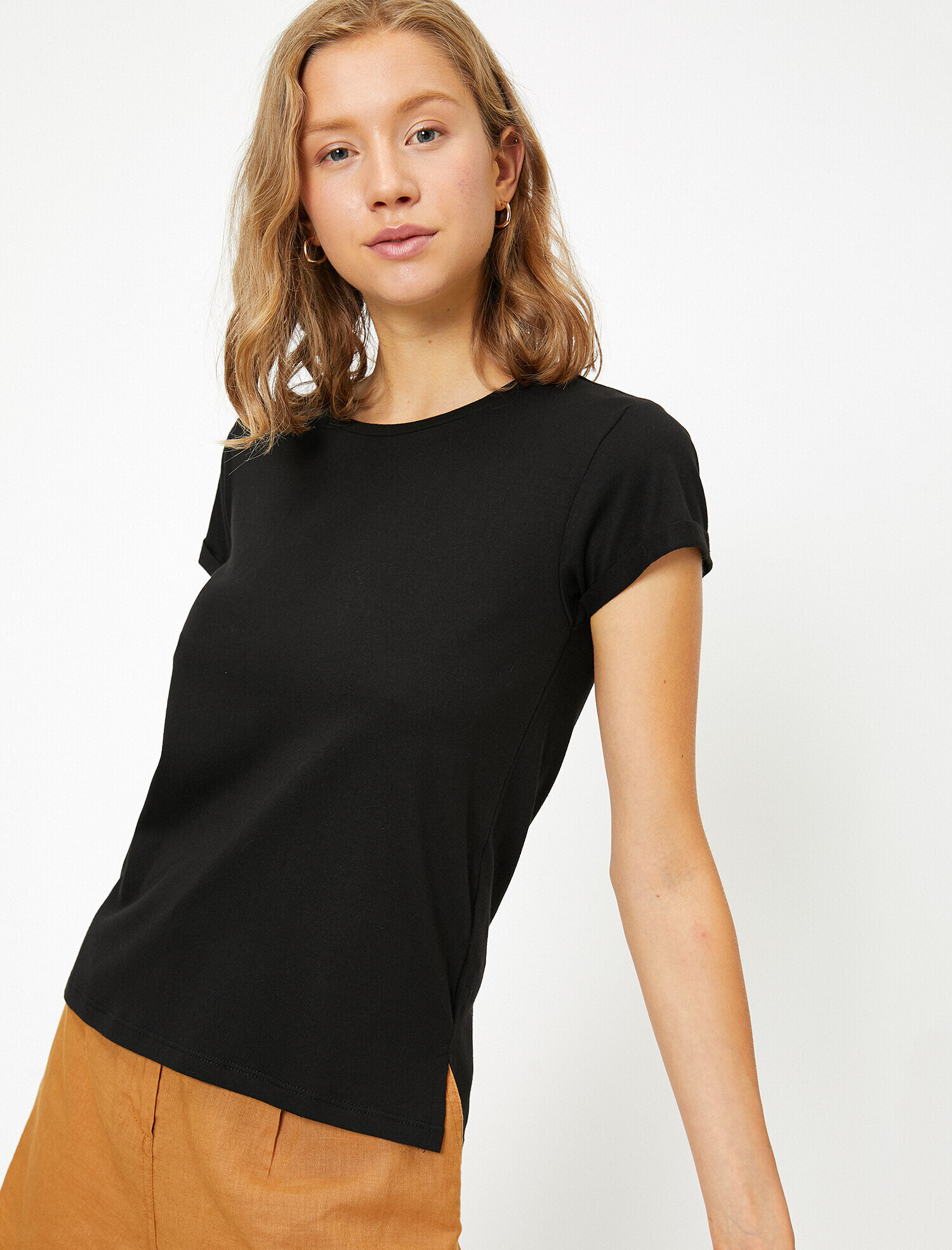   Bisiklet Yaka Tişört