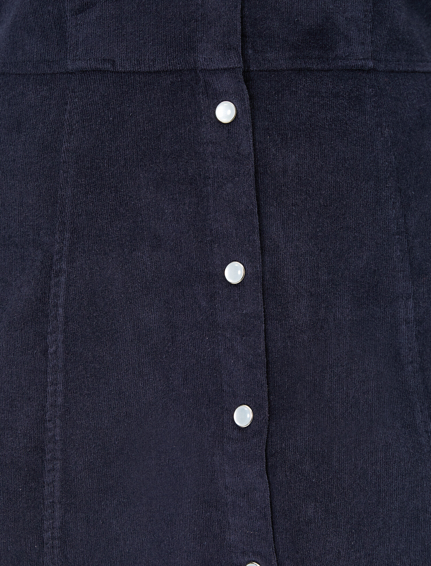   Düğme Detaylı Elbise