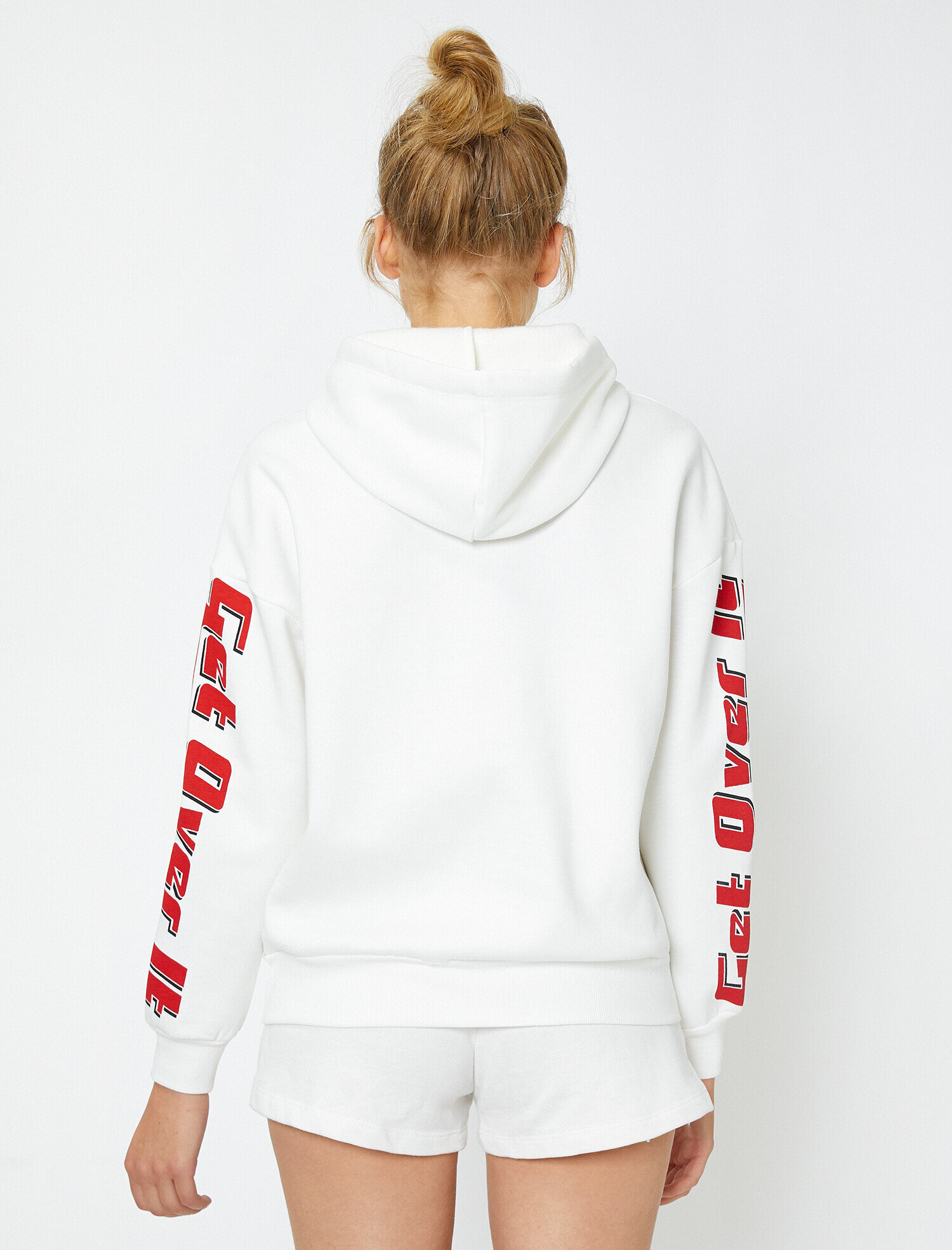   Yazılı Baskılı Sweatshirt