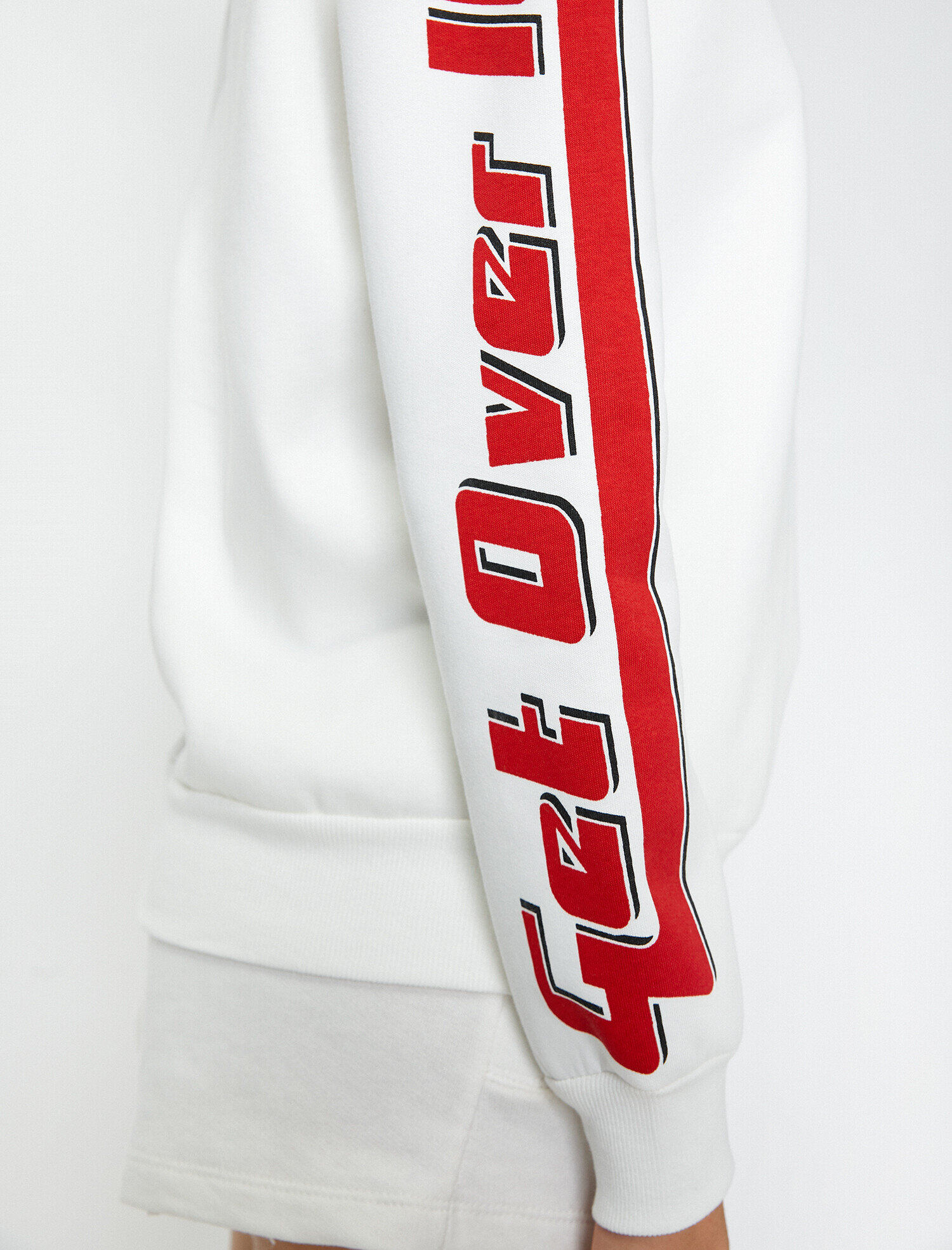   Yazılı Baskılı Sweatshirt