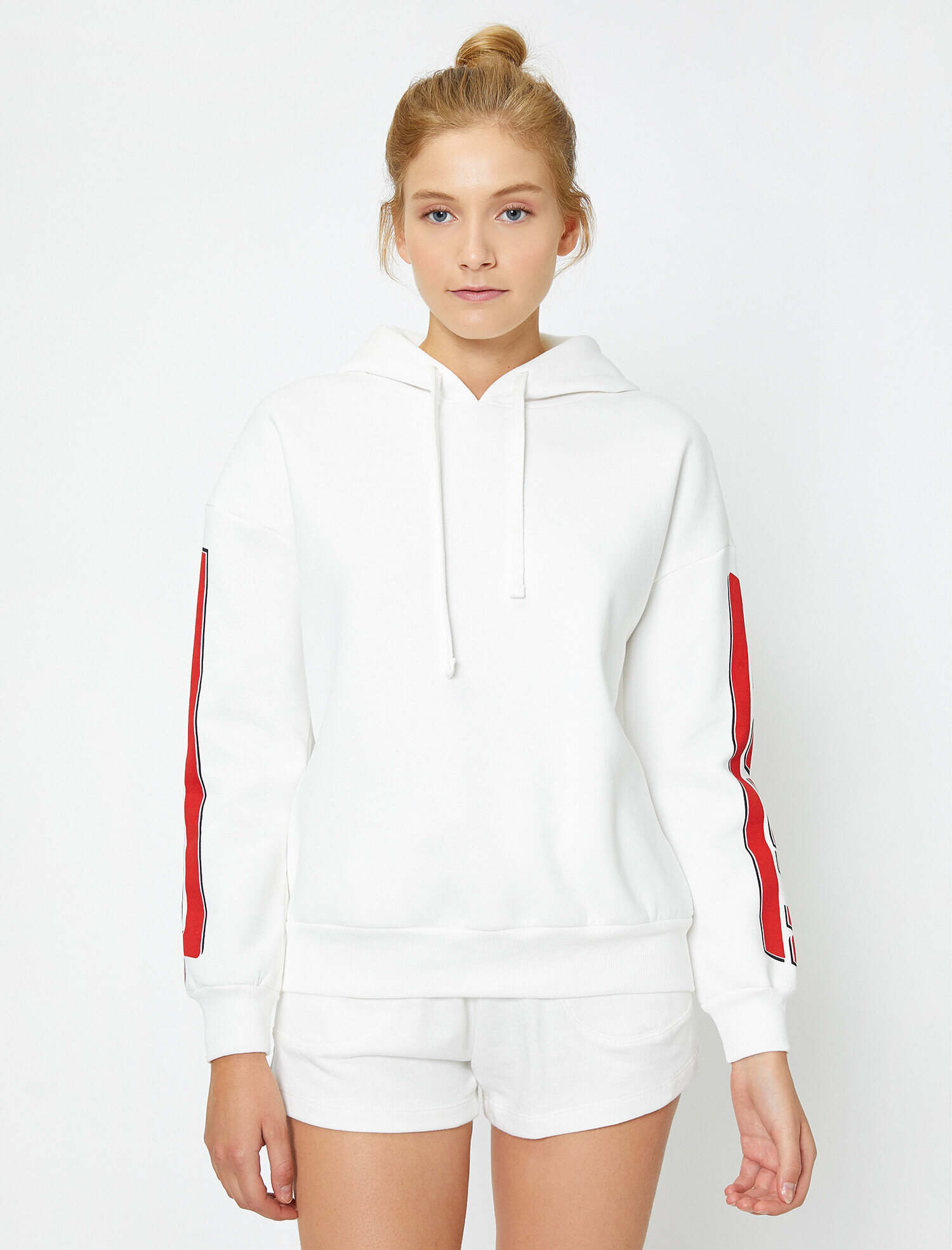   Yazılı Baskılı Sweatshirt