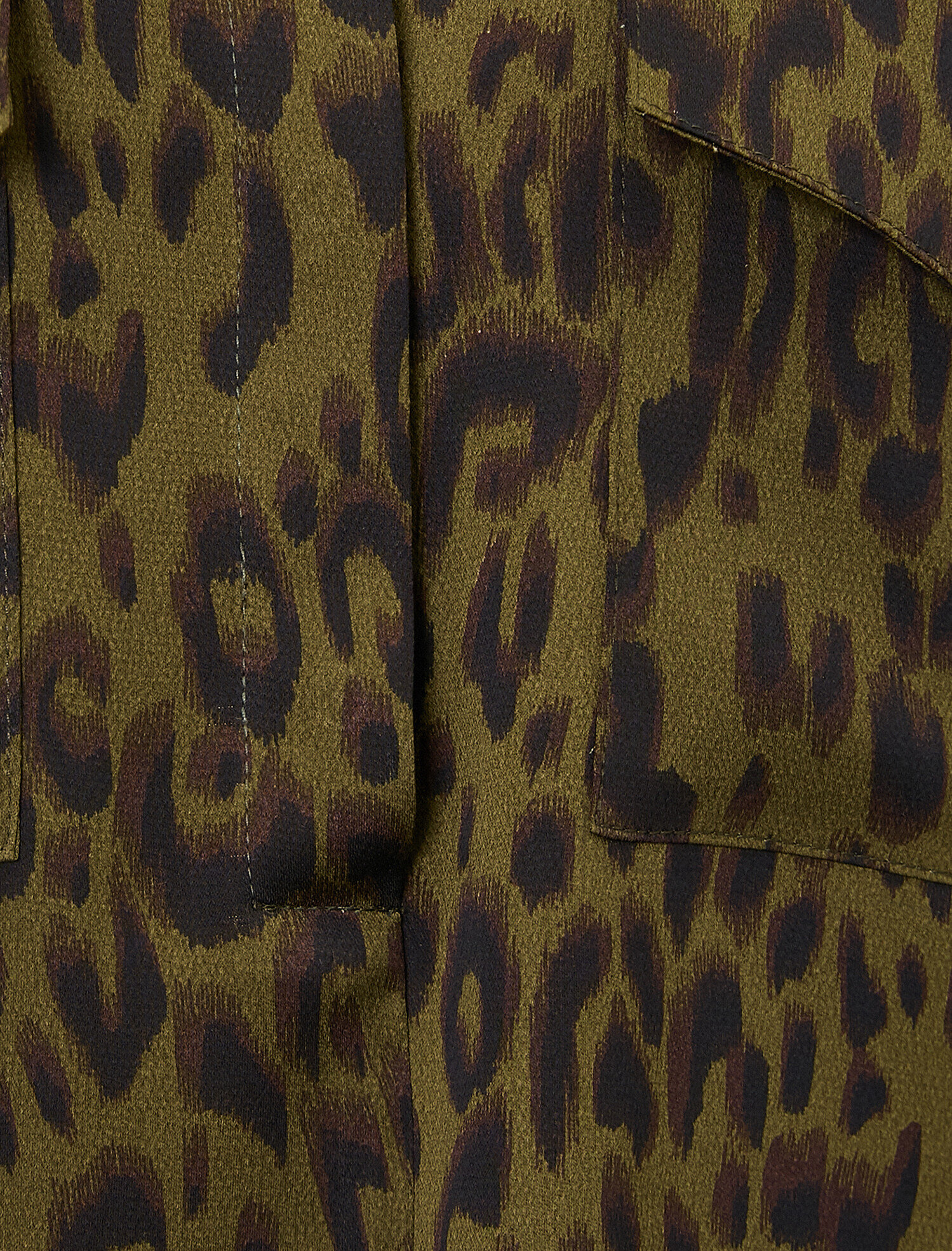 Leopar Desenli Bluz
