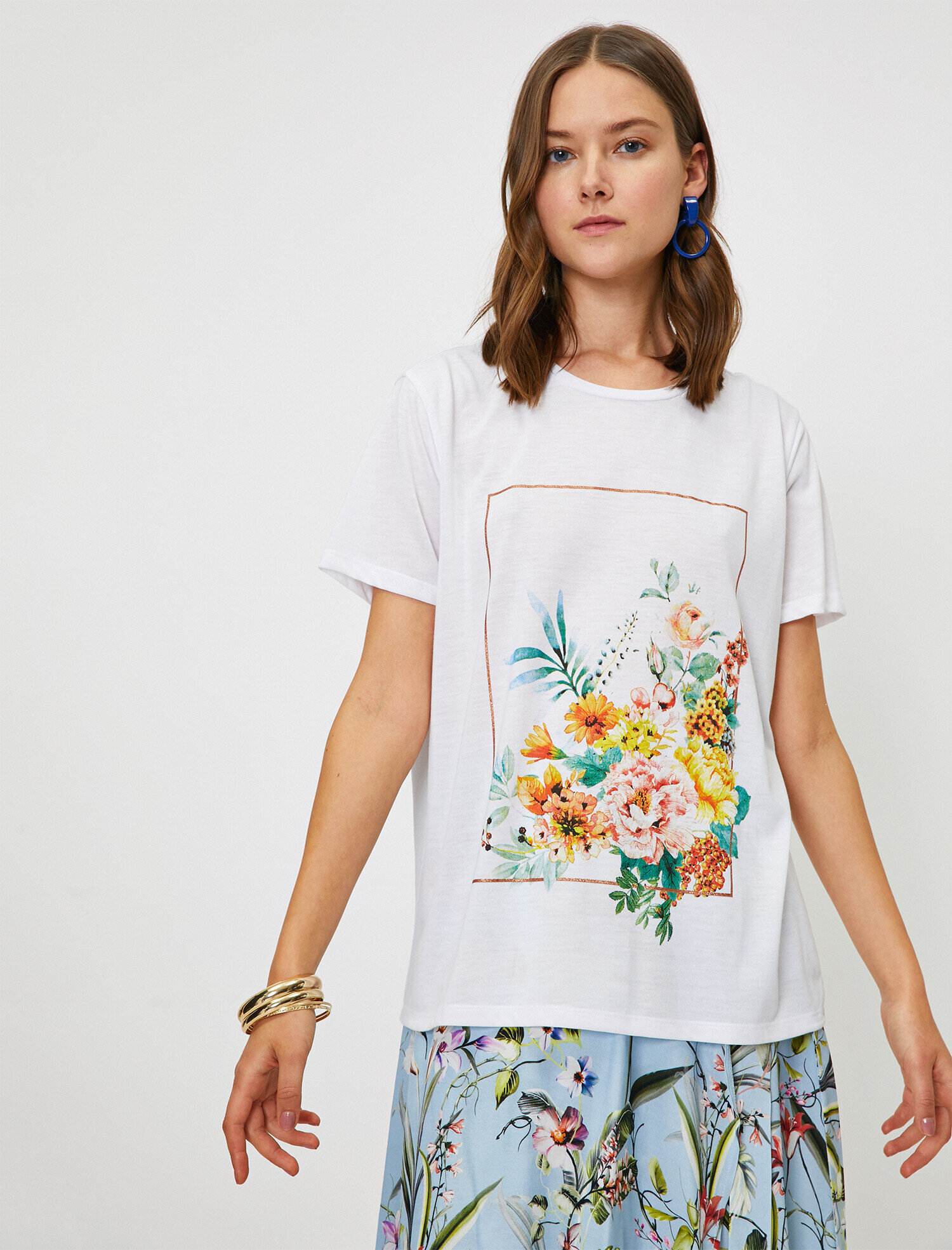   Yazılı Baskılı Tişört