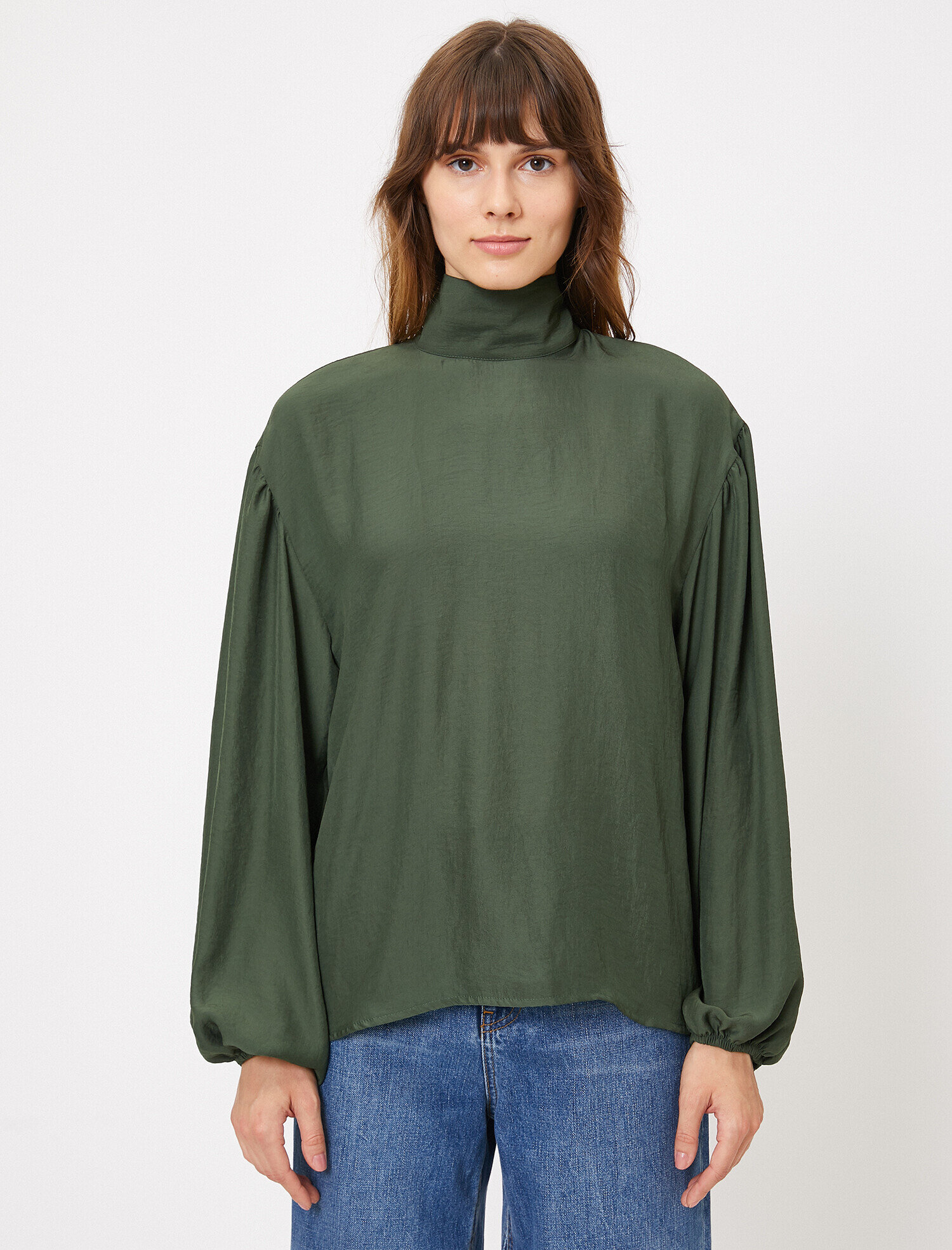   Kolları Volanlı Bluz