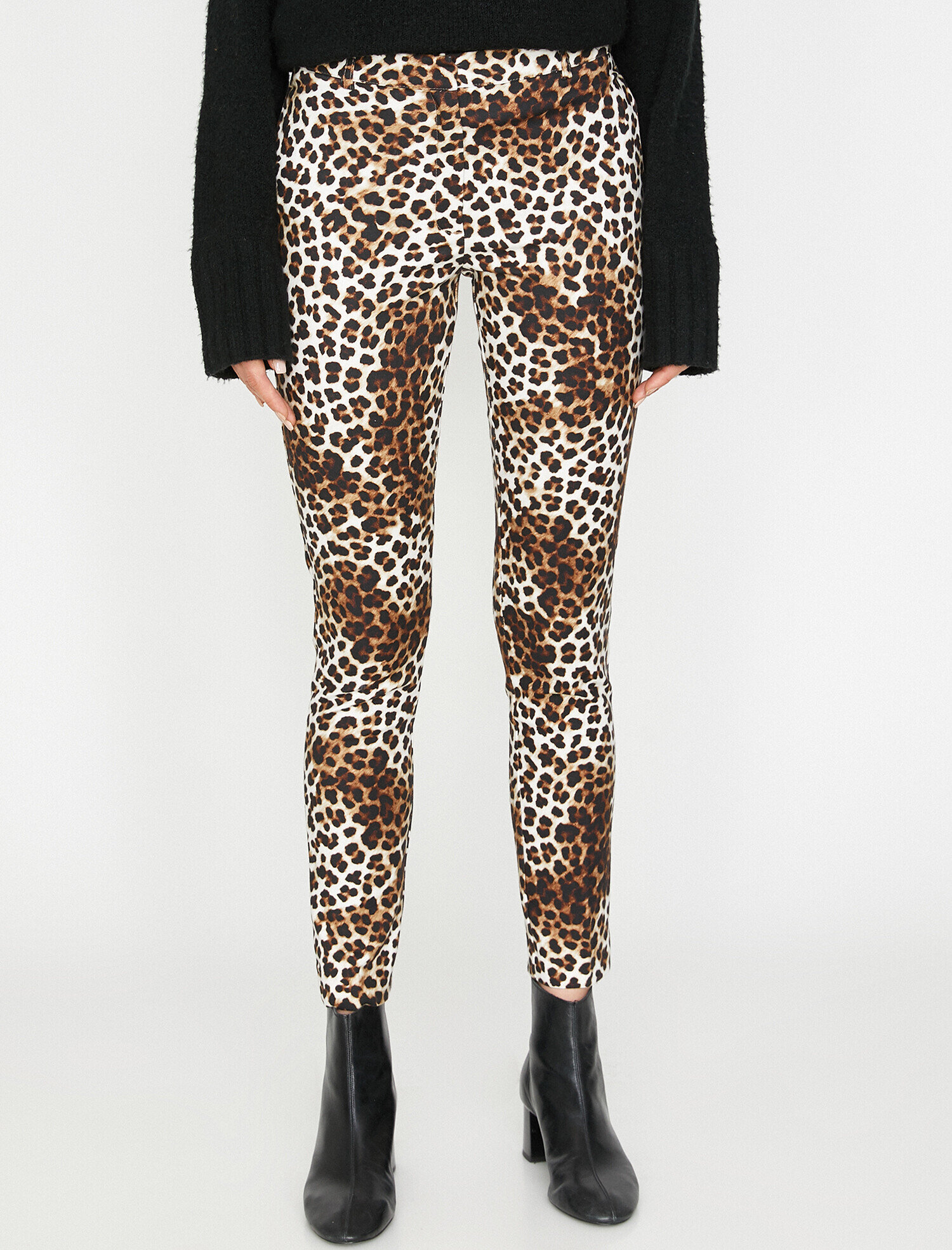 Leopar Desenli Pantolon