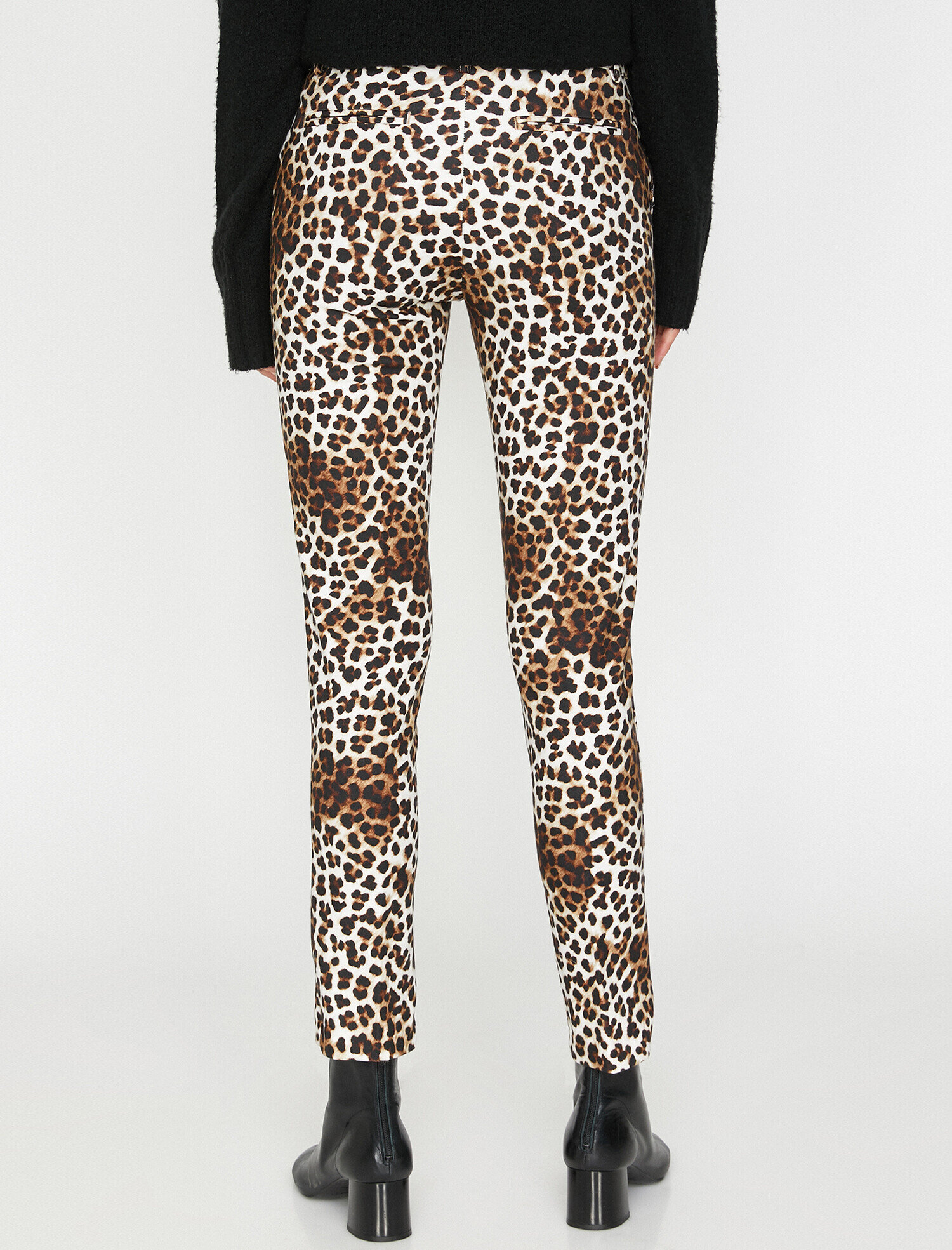 Leopar Desenli Pantolon