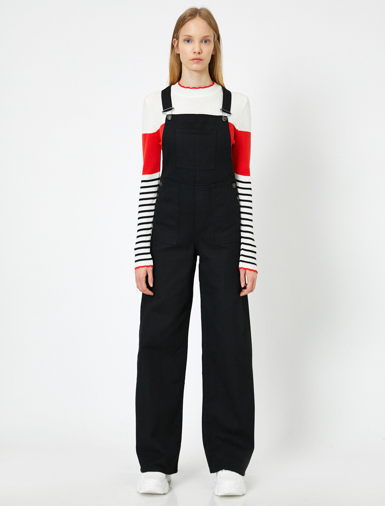   Düğme Detaylı Tulum