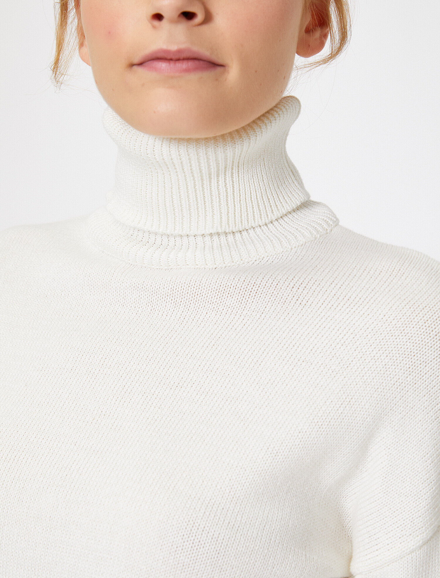   Boğazlı Triko Kazak