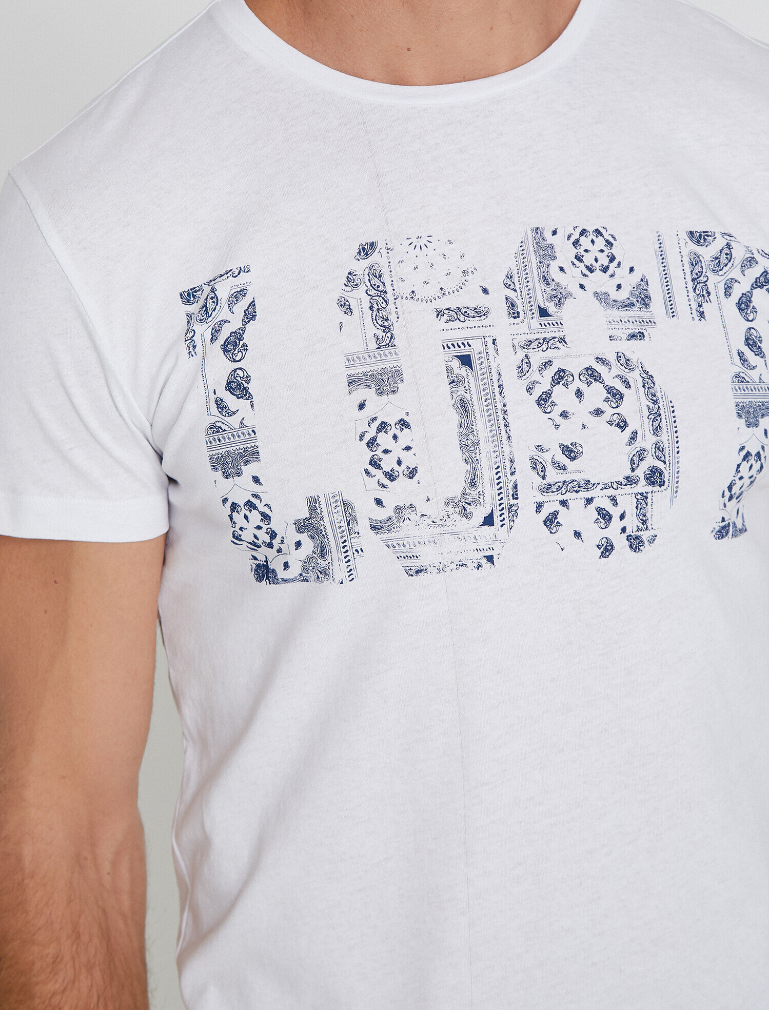   Baskılı Tişört Kısa Kollu