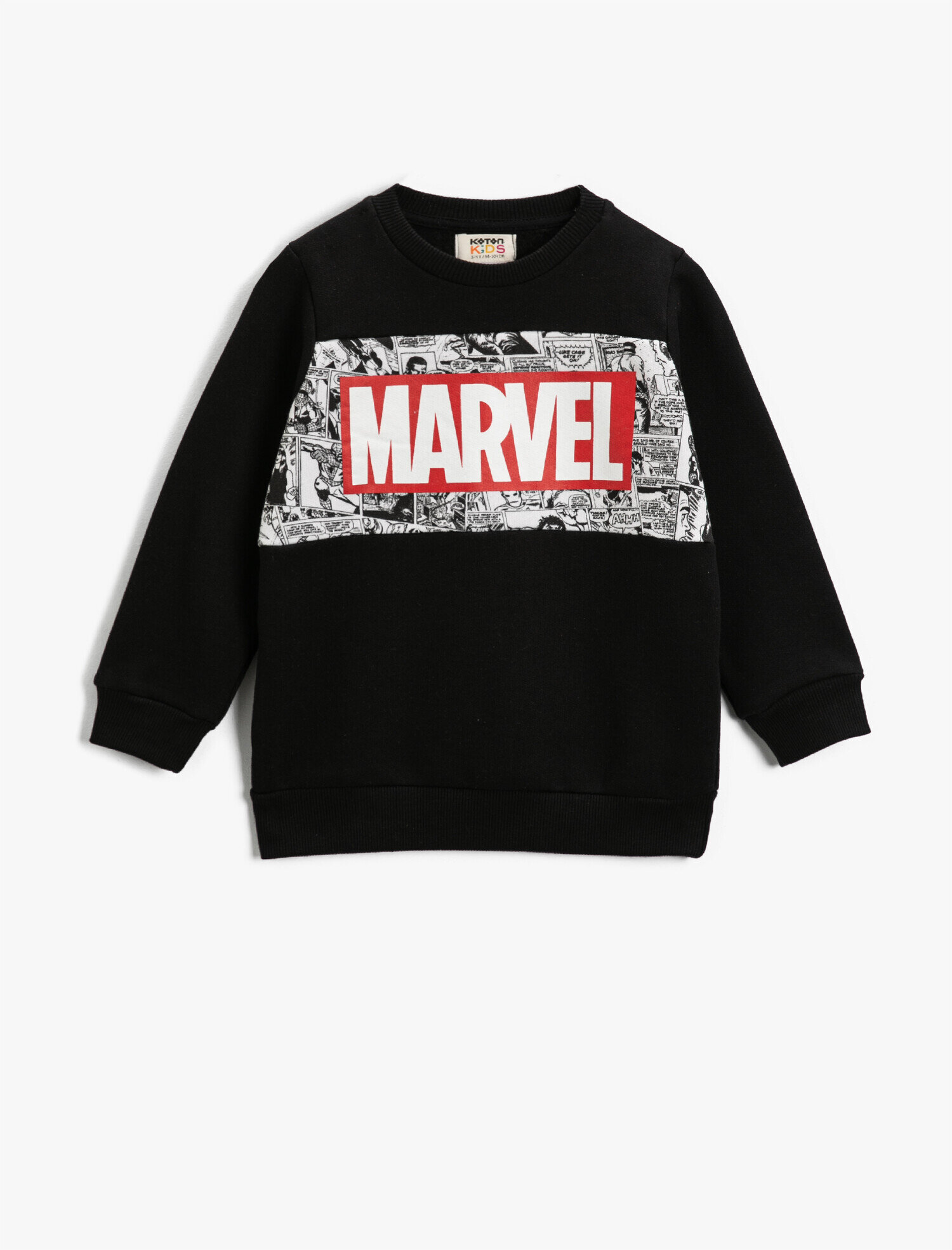  Erkek Çocuk Marvel Lisanslı Baskılı Sweatshirt