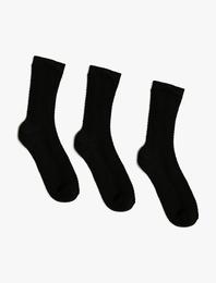 Pamuklu Çoklu Basic Çorap Seti