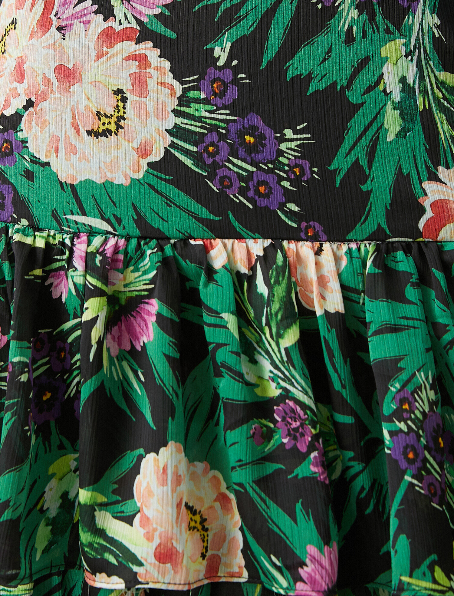   Çiçek Desenli Etek