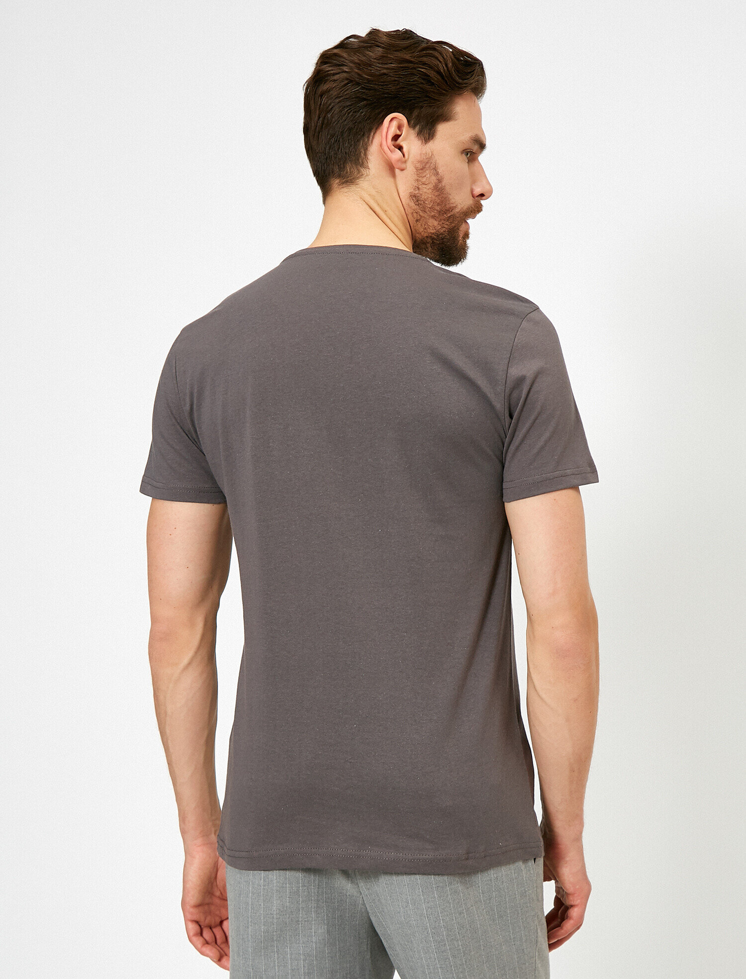   Baskılı Tişört Kısa Kollu