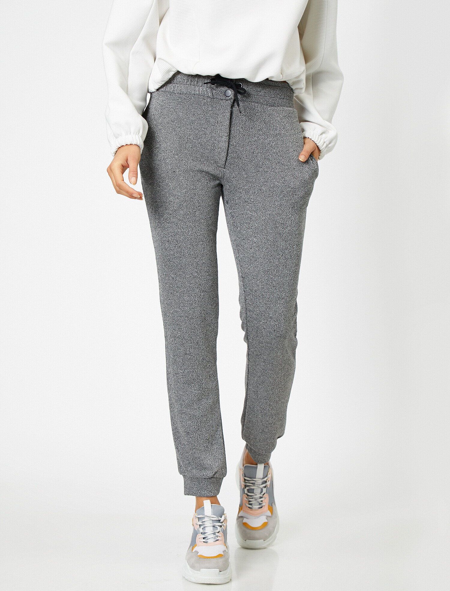 Beli Bağlamalı Eşofman Altı