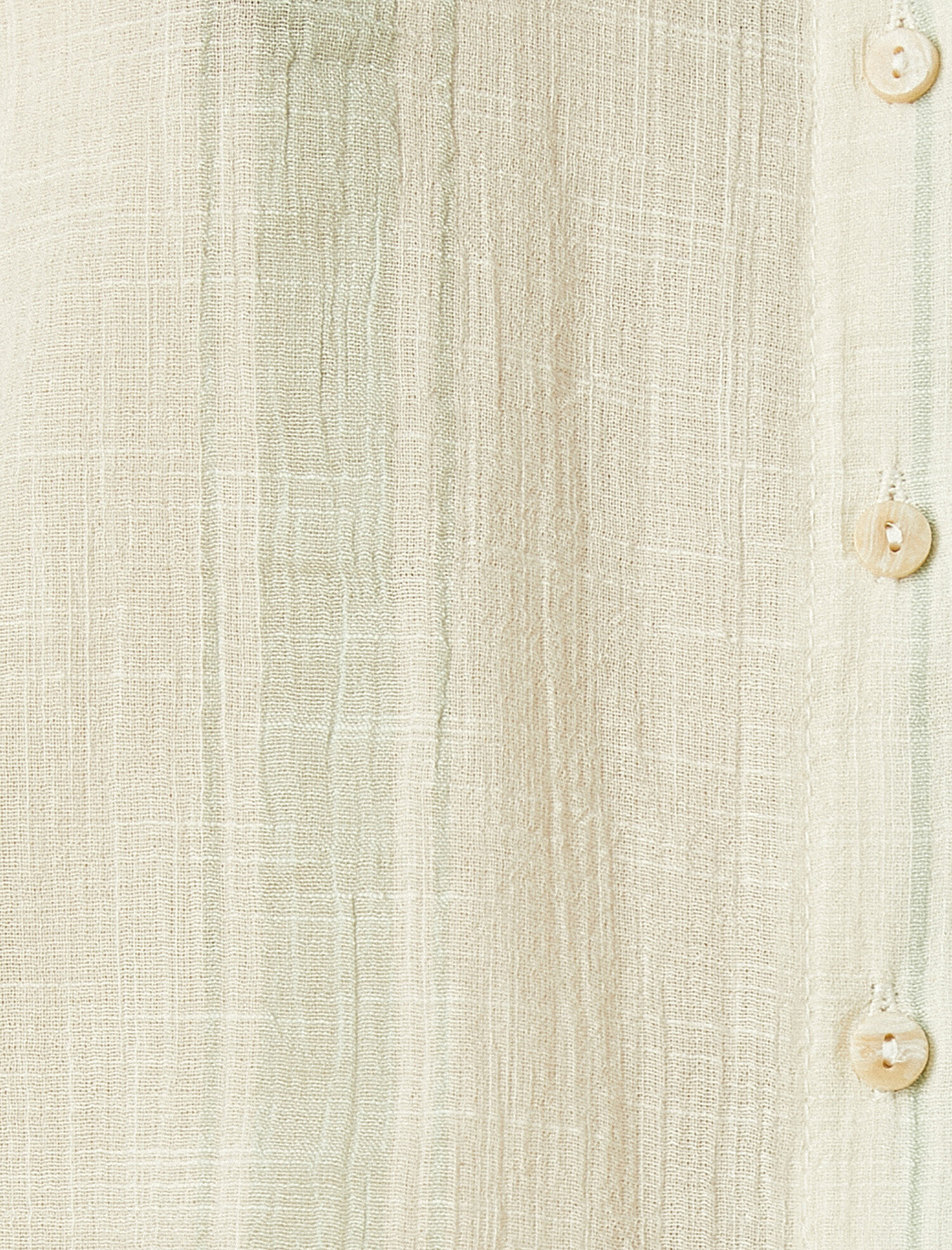   Kısa Kollu Gömlek Çizgili Pamuklu