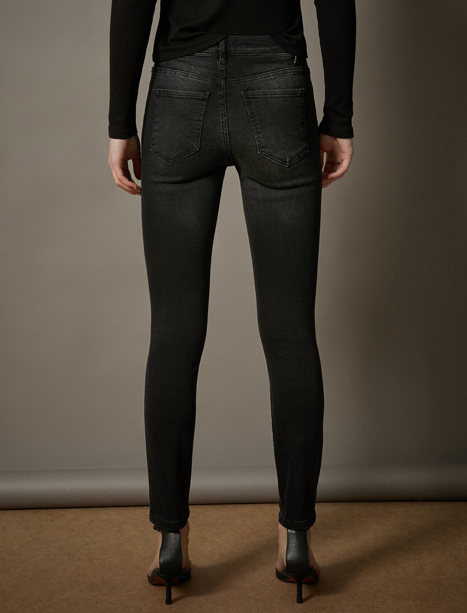   Boyfriend Jean - Rahat Kesim Düz Paça Pantolon