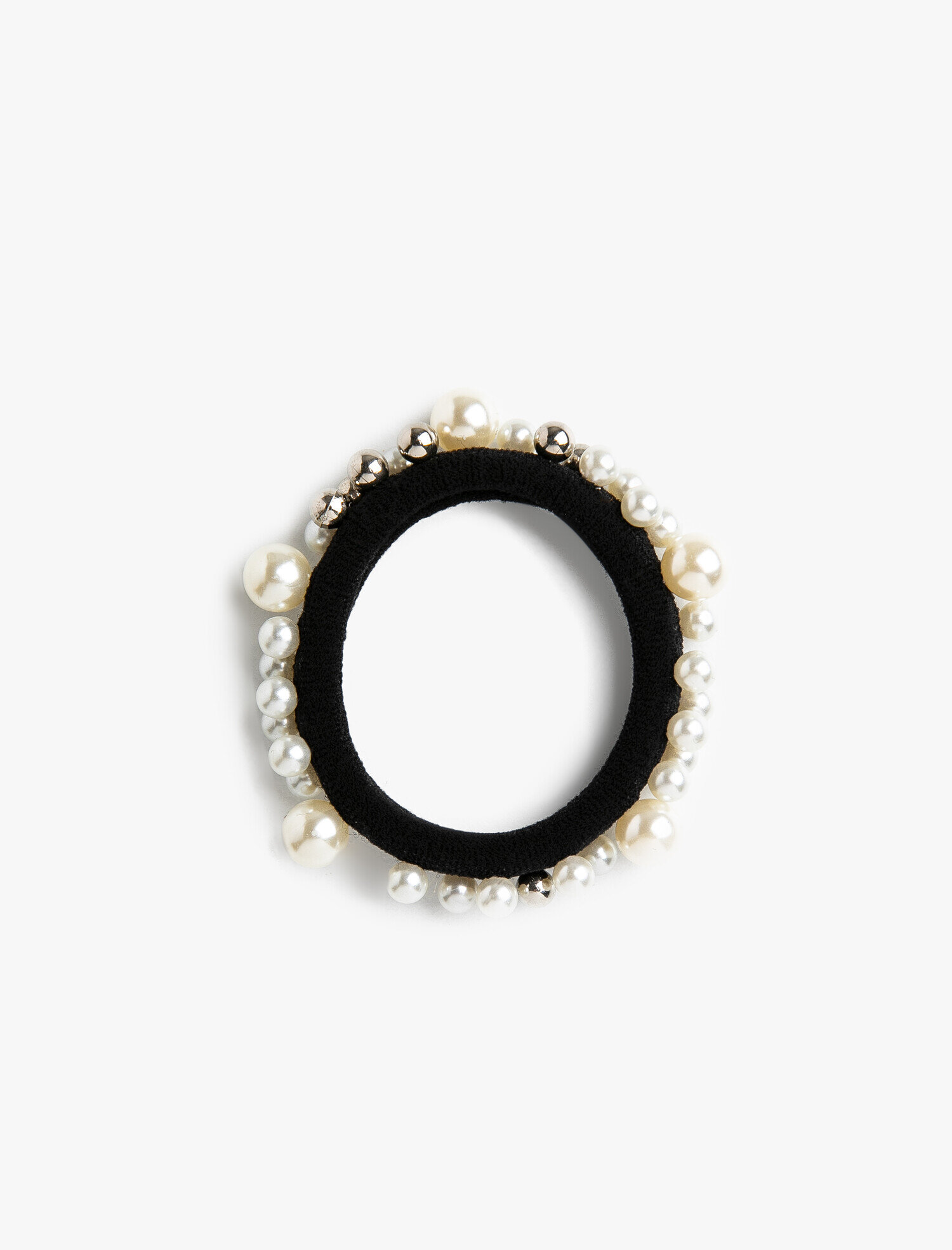 Kadın İncili Lastik Toka