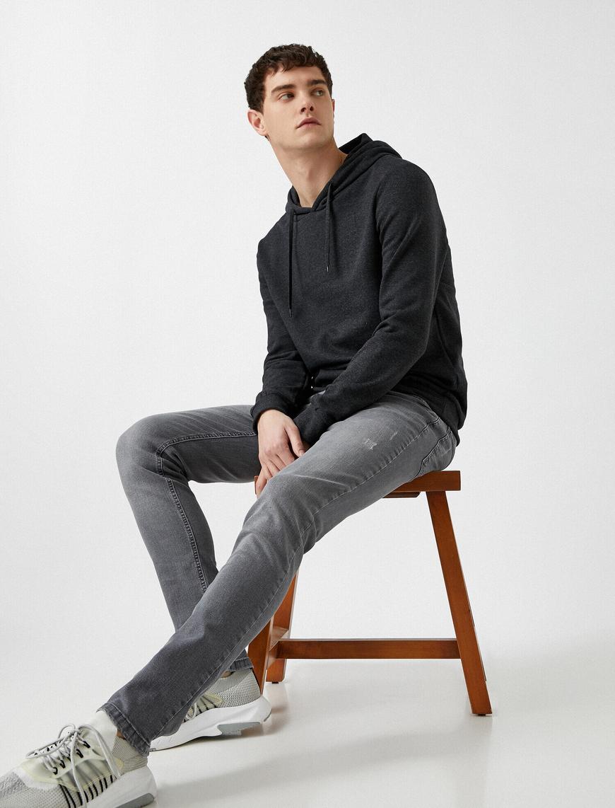   Skinny Fit Kot Pantolon - Michael Jean