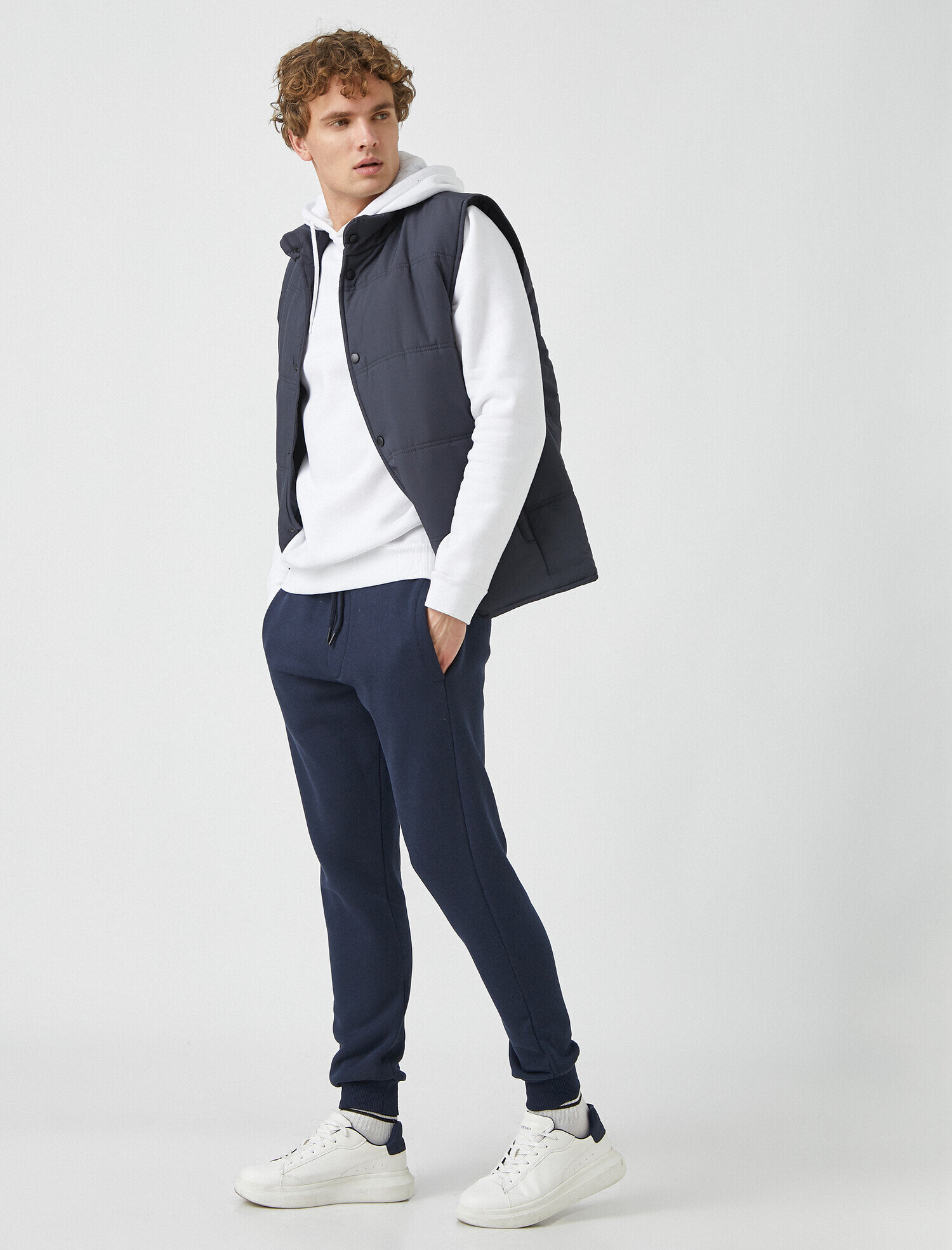   Beli Bağlamalı Basic Jogger Eşofman Altı