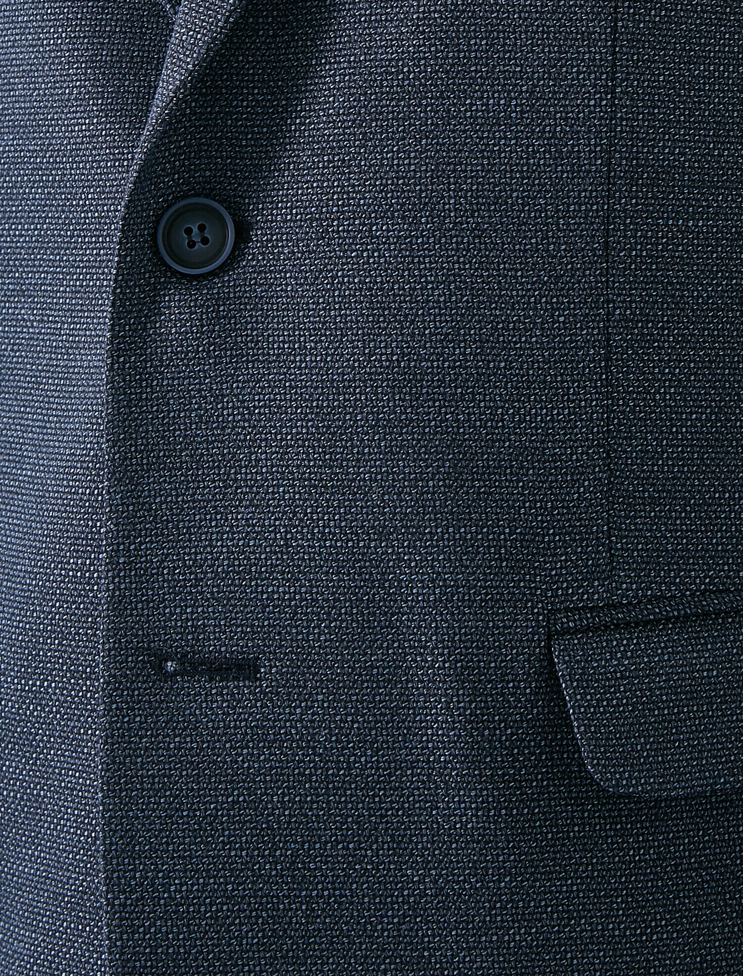 Cep Detaylı Düğmeli Blazer