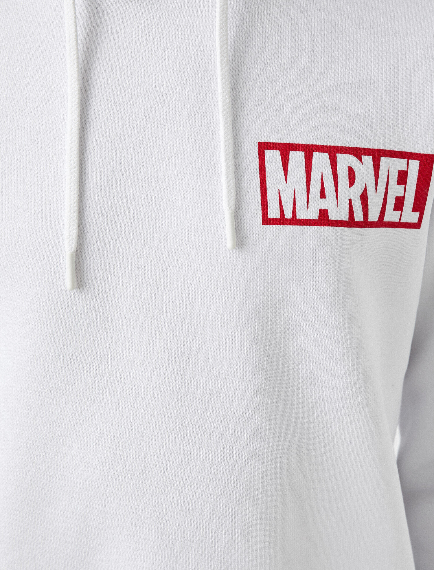 Marvel Lisanslı Kapüşonlu Uzun Kollu Sweatshirt