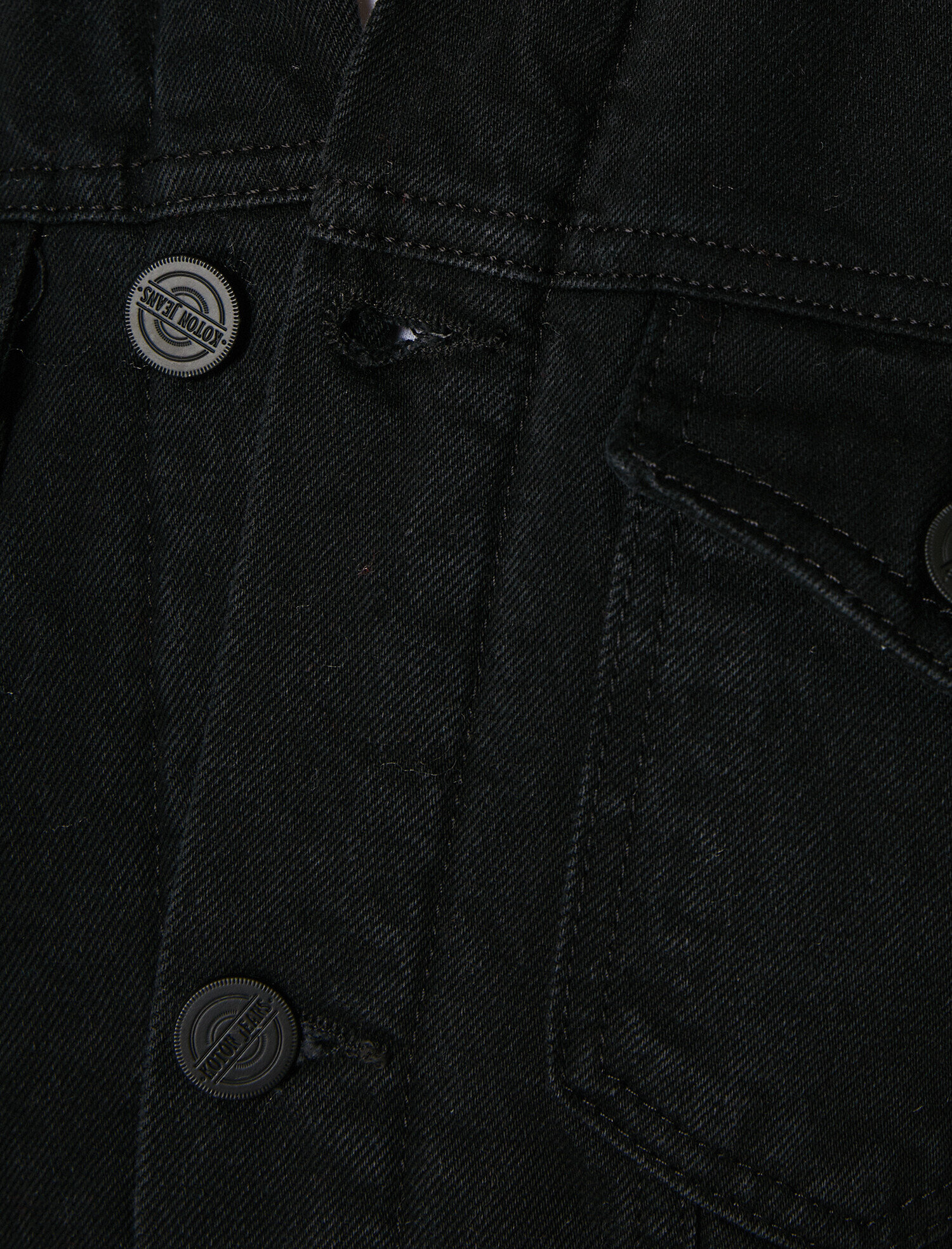   Yakası Suni Kürklü Jean Mont