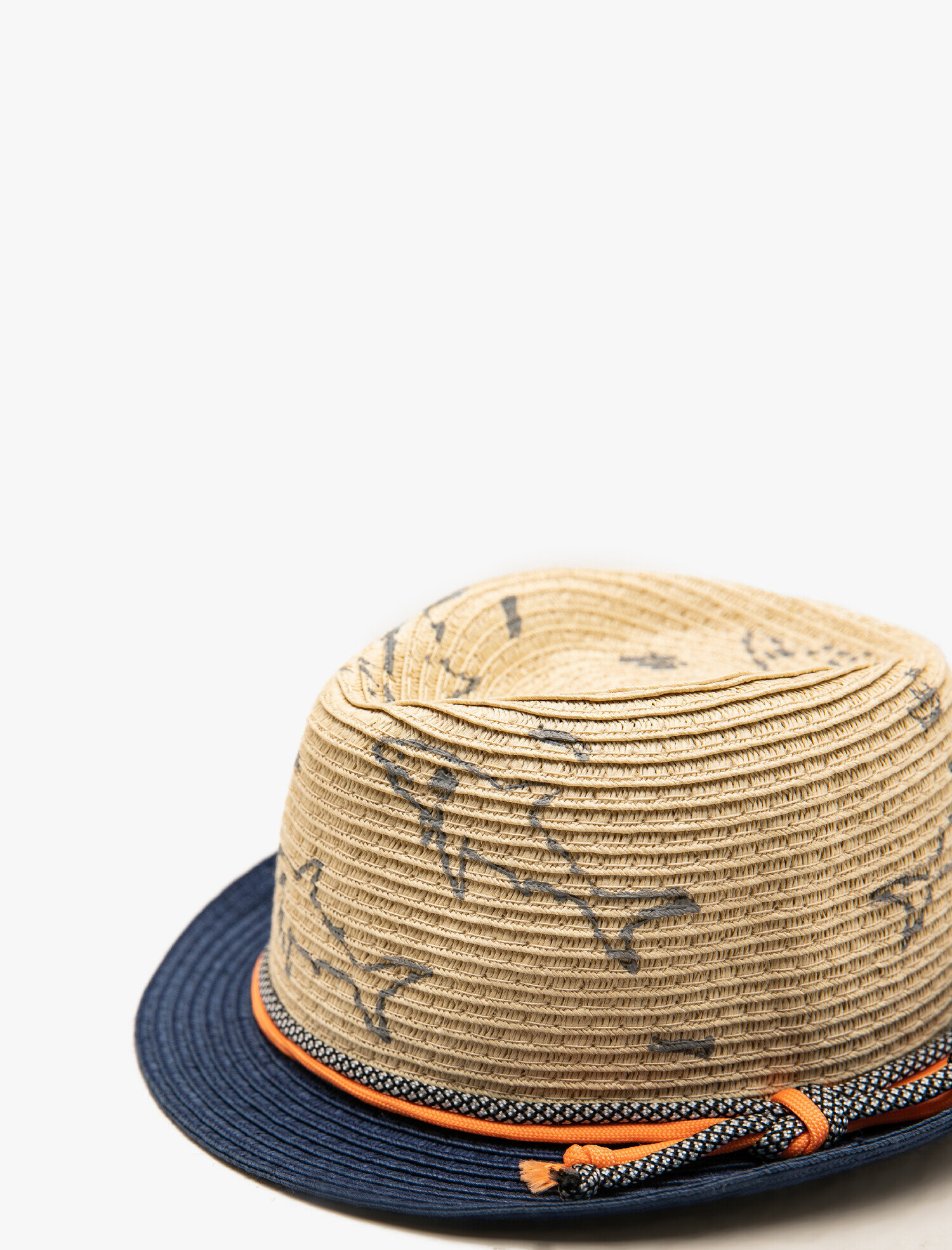  Erkek Çocuk Fötr Hasır Şapka