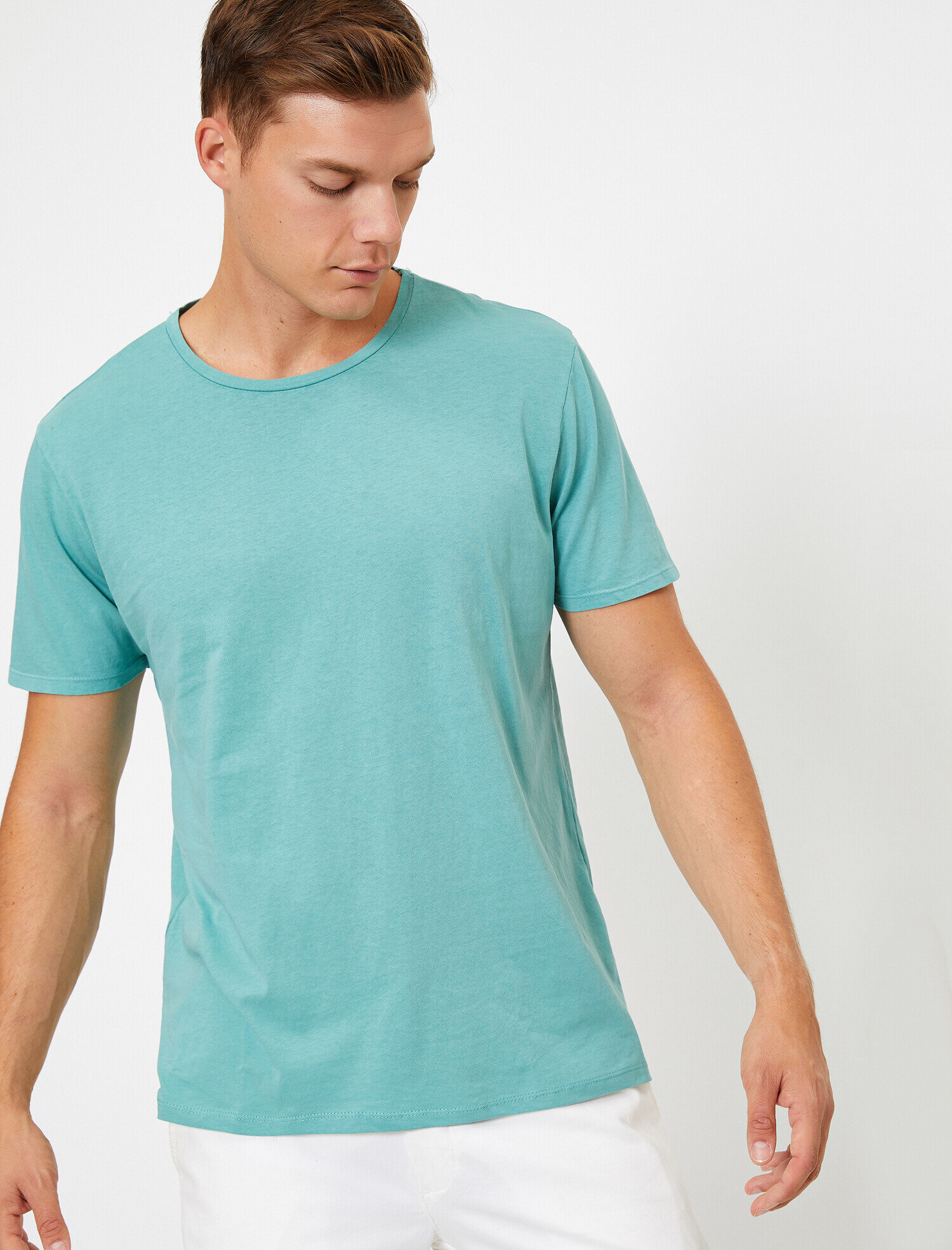   Bisiklet Yaka Tişört