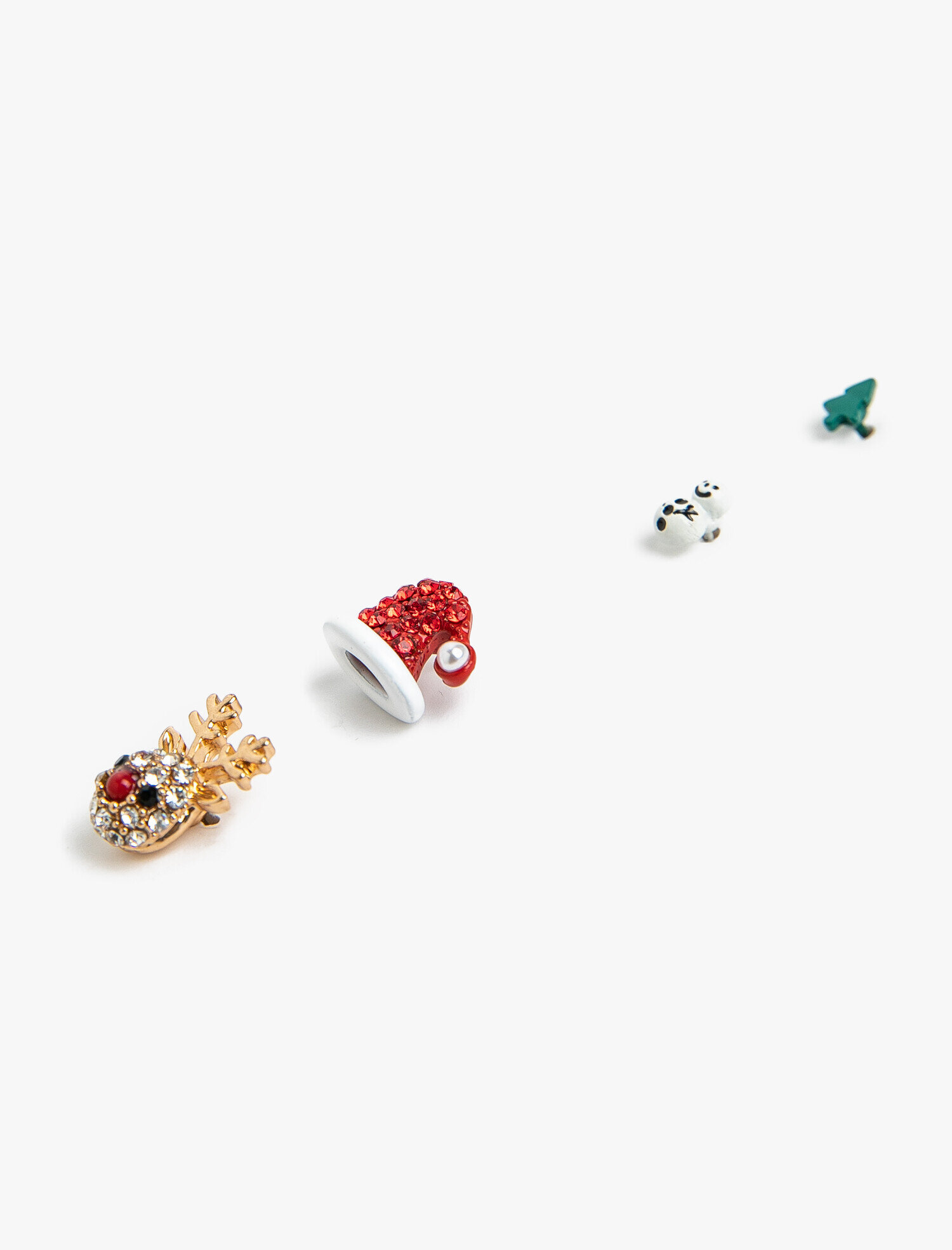  Kadın Yeni Yıl Temalı Küpe Seti