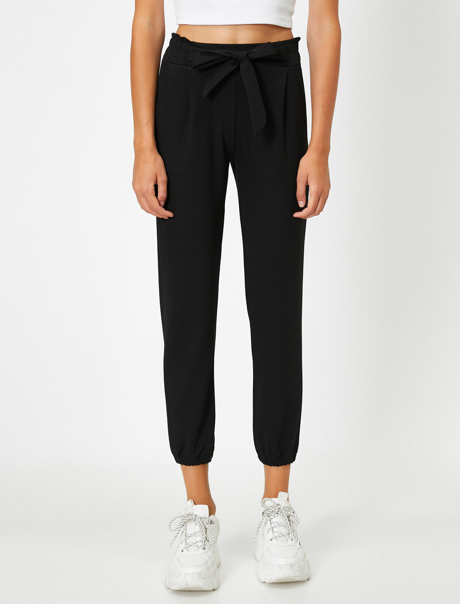   Beli Bağlamalı Pantolon