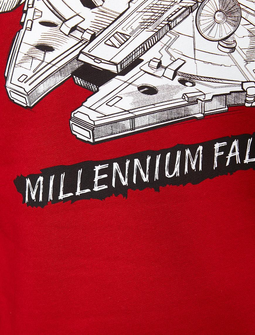   Star Wars Lisanslı Baskılı Sweatshirt