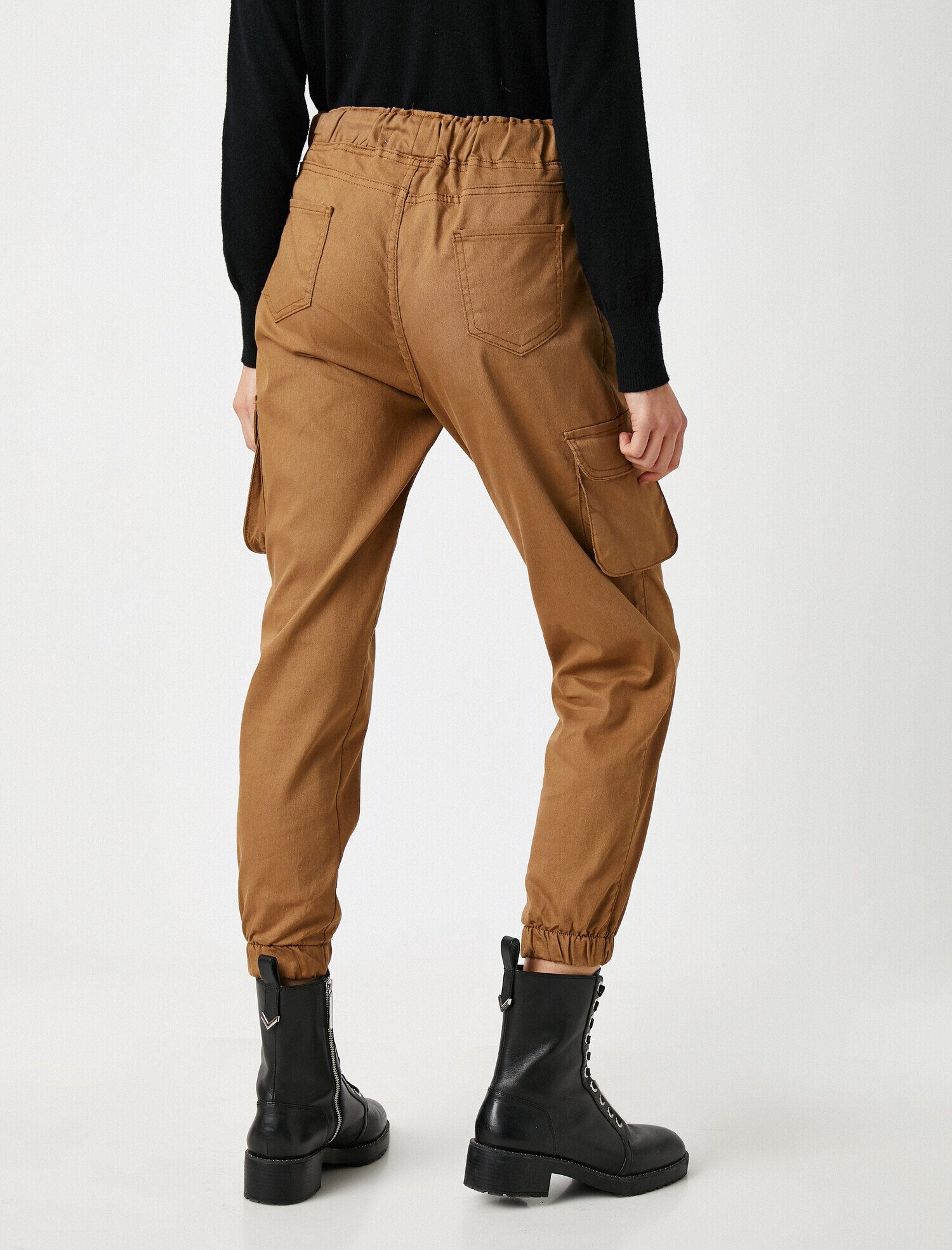   Kargo Pantolon Normal Bel Yan Cepli