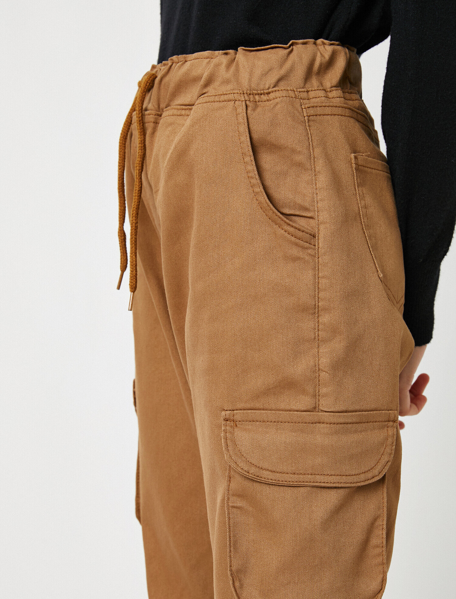   Kargo Pantolon Normal Bel Yan Cepli